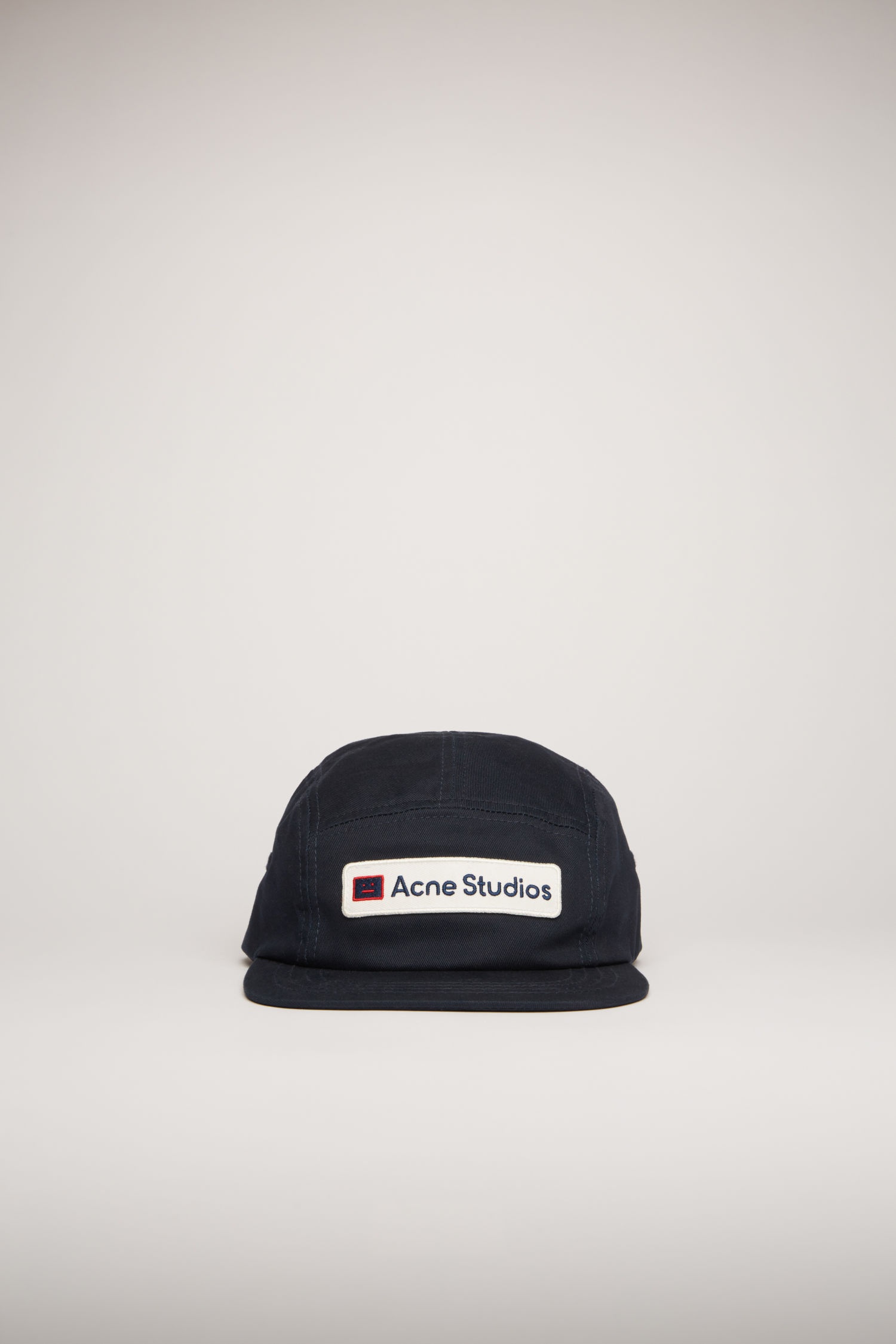 Twill logo patch cap dark navy - 1