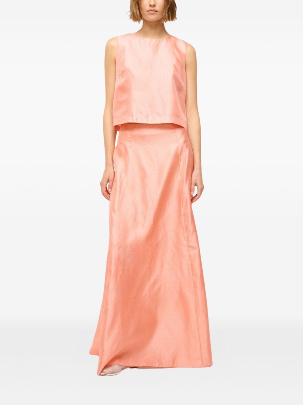 Vinxenzo silk maxi skirt - 2