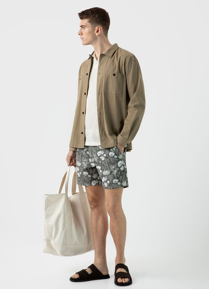 Sunspel Linear Mesh Polo Shirt outlook