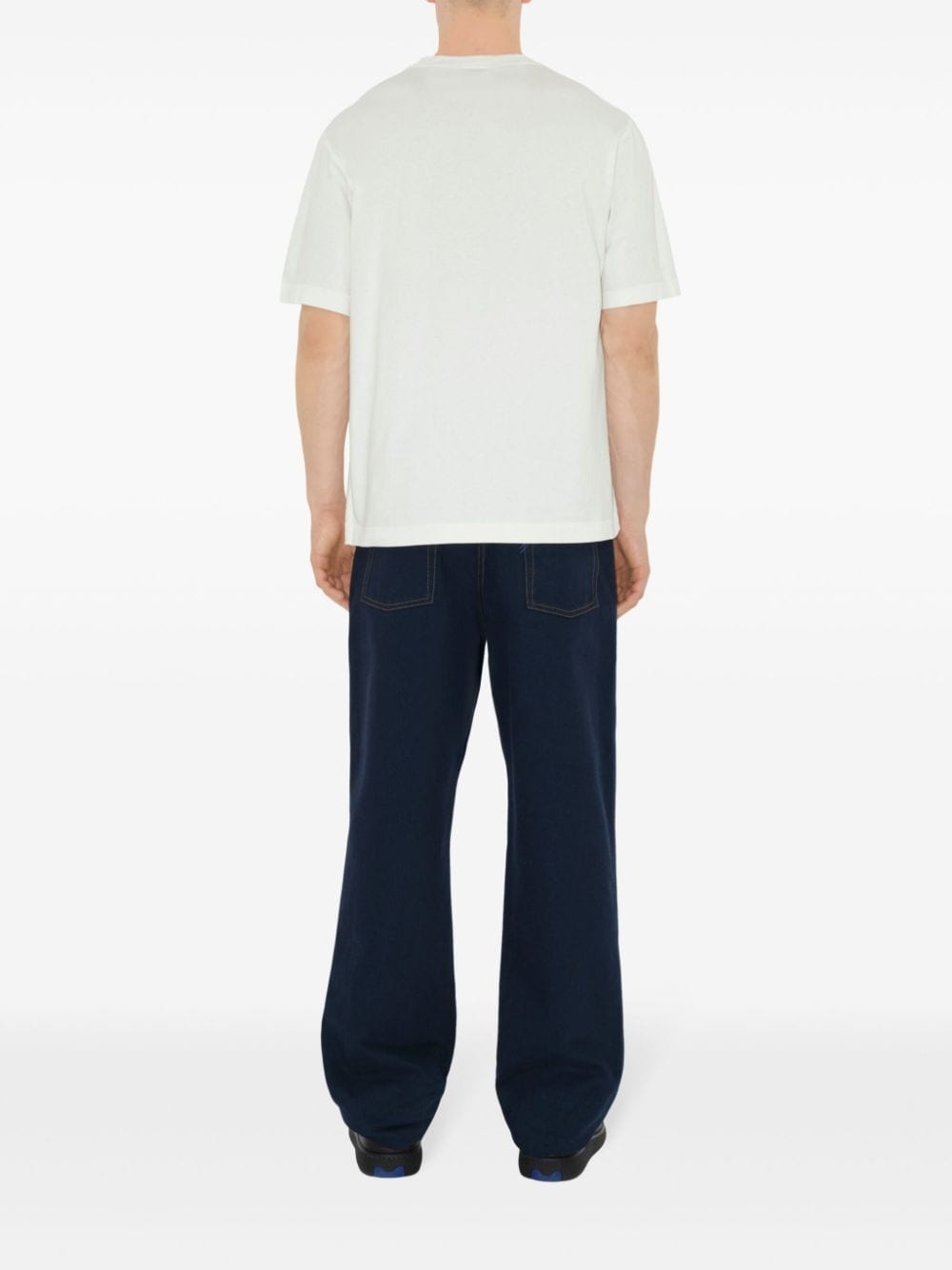 EKD-textured cotton T-shirt - 4