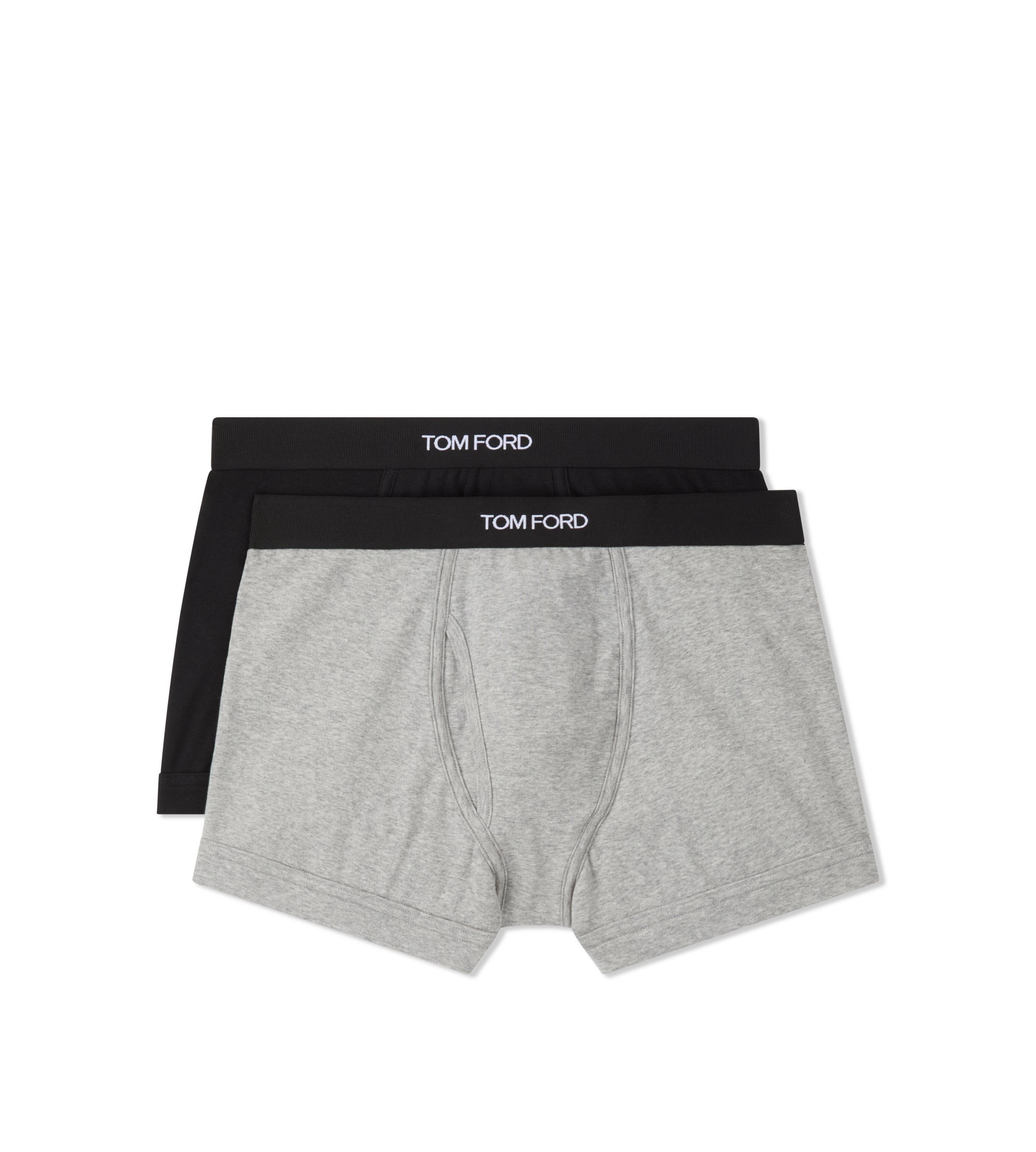 COTTON BOXER BRIEFS TWO PACK - 1