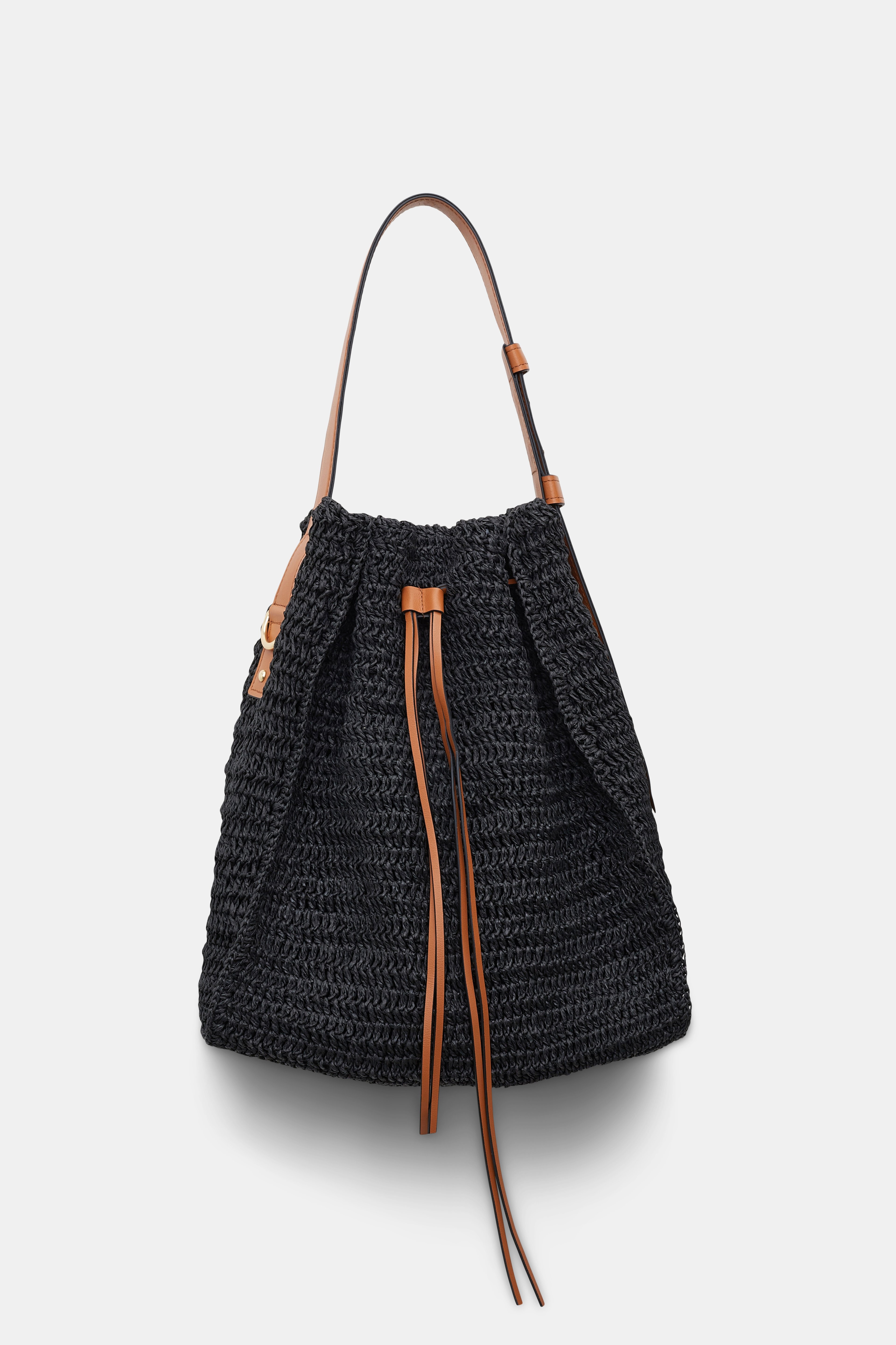 CHIC RAFFIA tote - 1