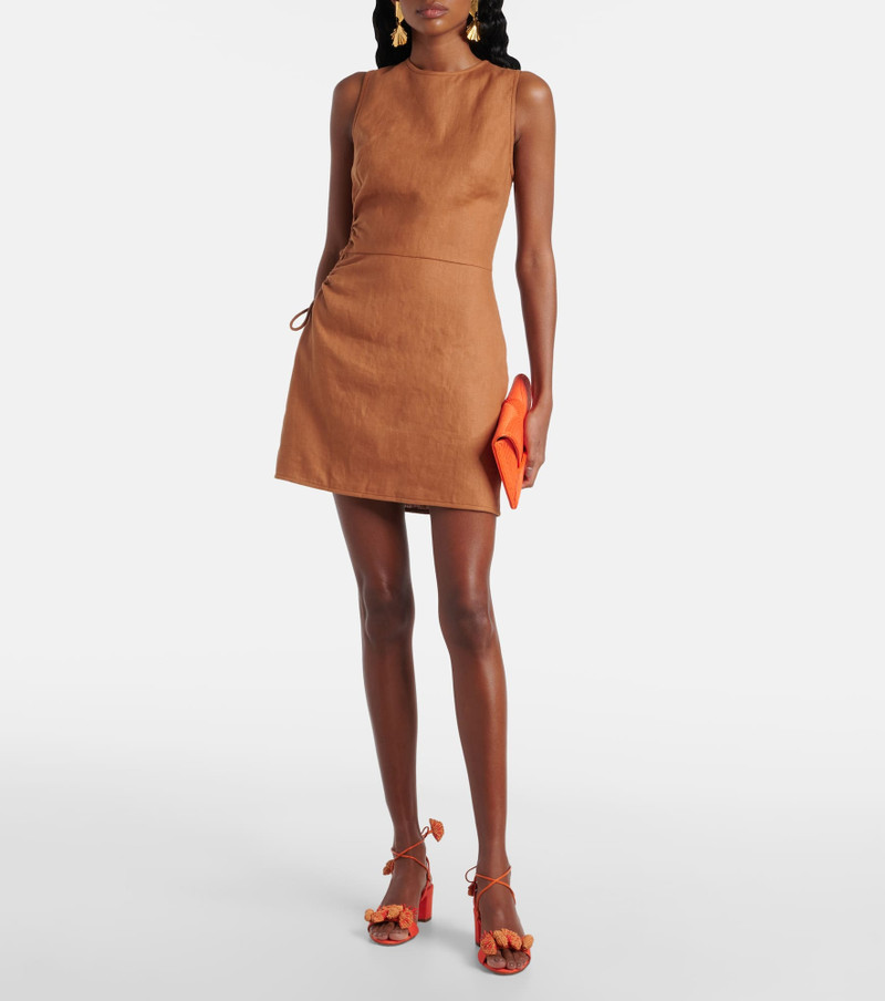 SIR. D'Orsay linen minidress outlook