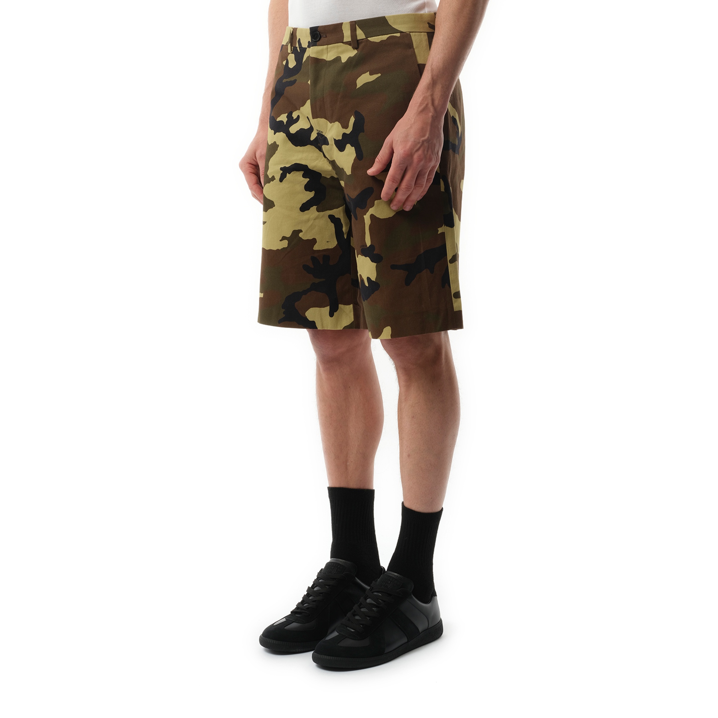 Camo Bermuda in Khaki - 5