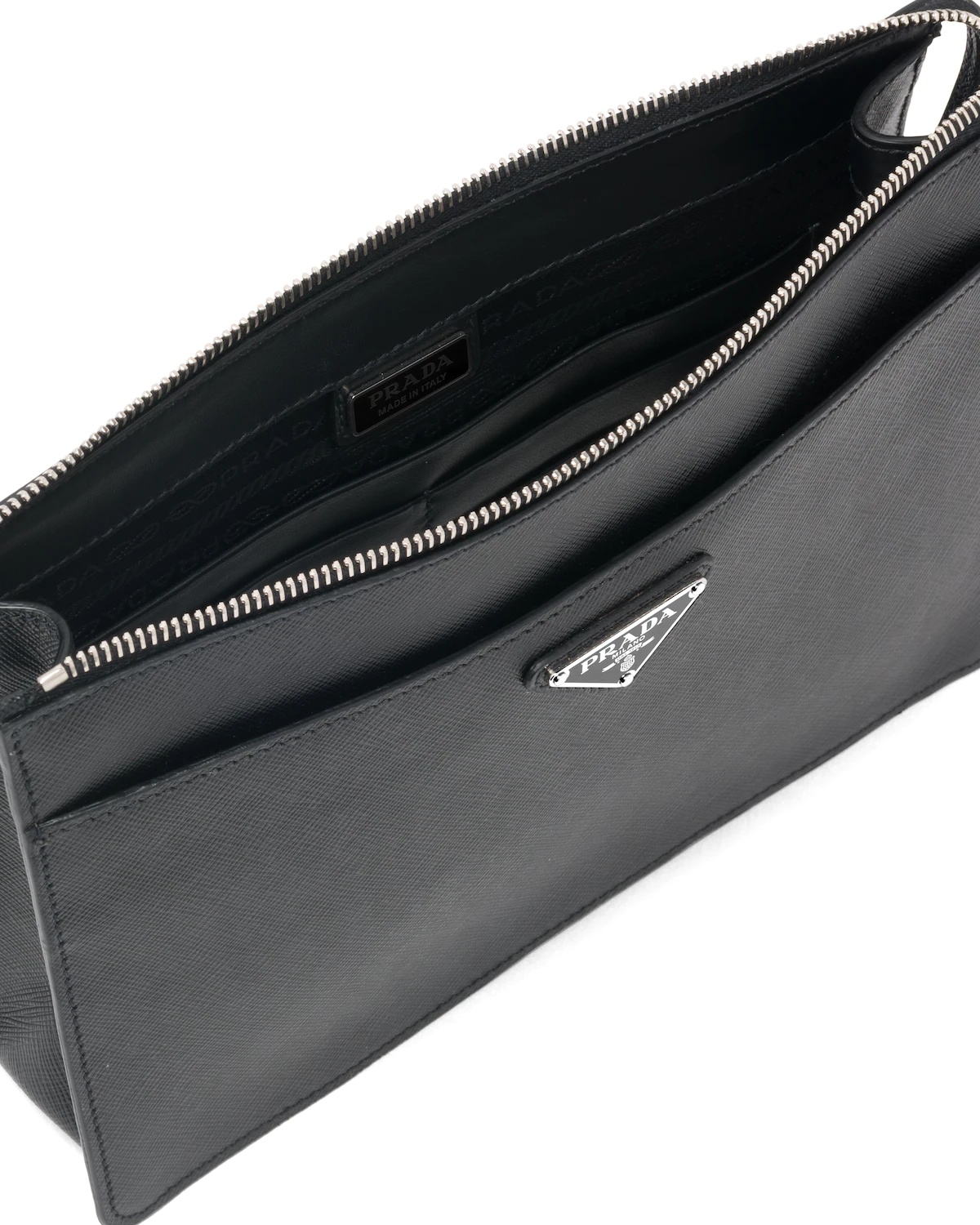 Saffiano Leather Pouch - 5