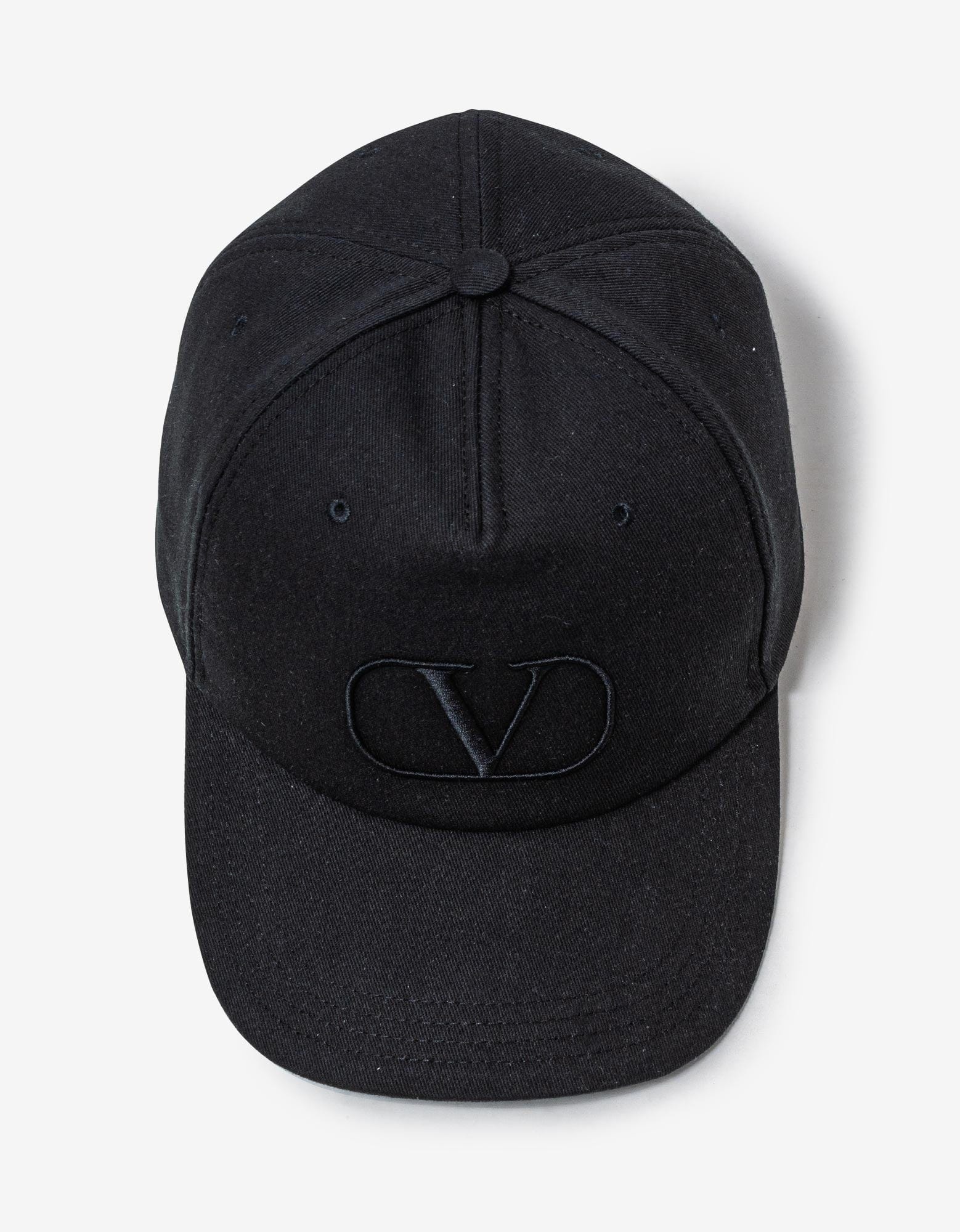 Black VLogo Signature Baseball Cap - 4