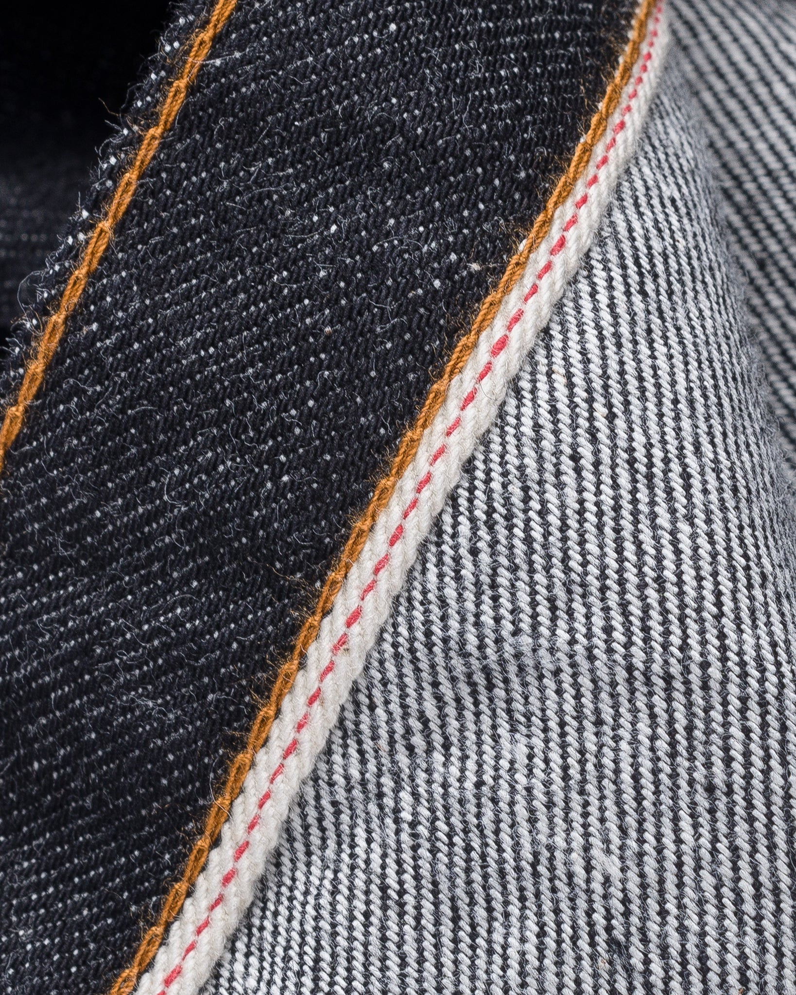 IHSH-33-BLK 12oz Selvedge Denim Western Shirt - Black - 25