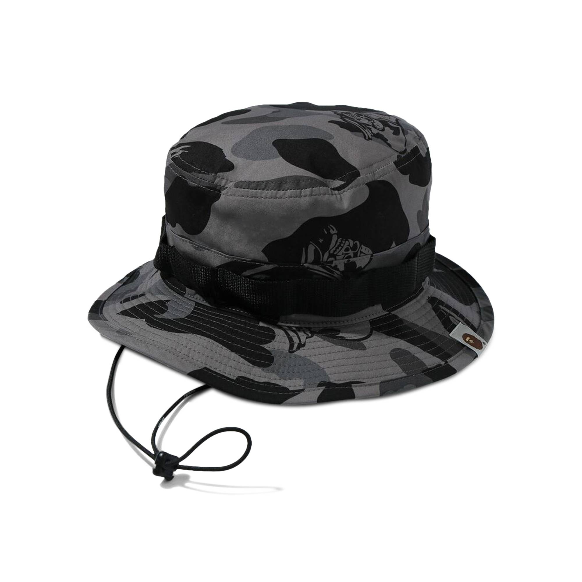 BAPE Ursus Camo Military Hat 'Black' - 1