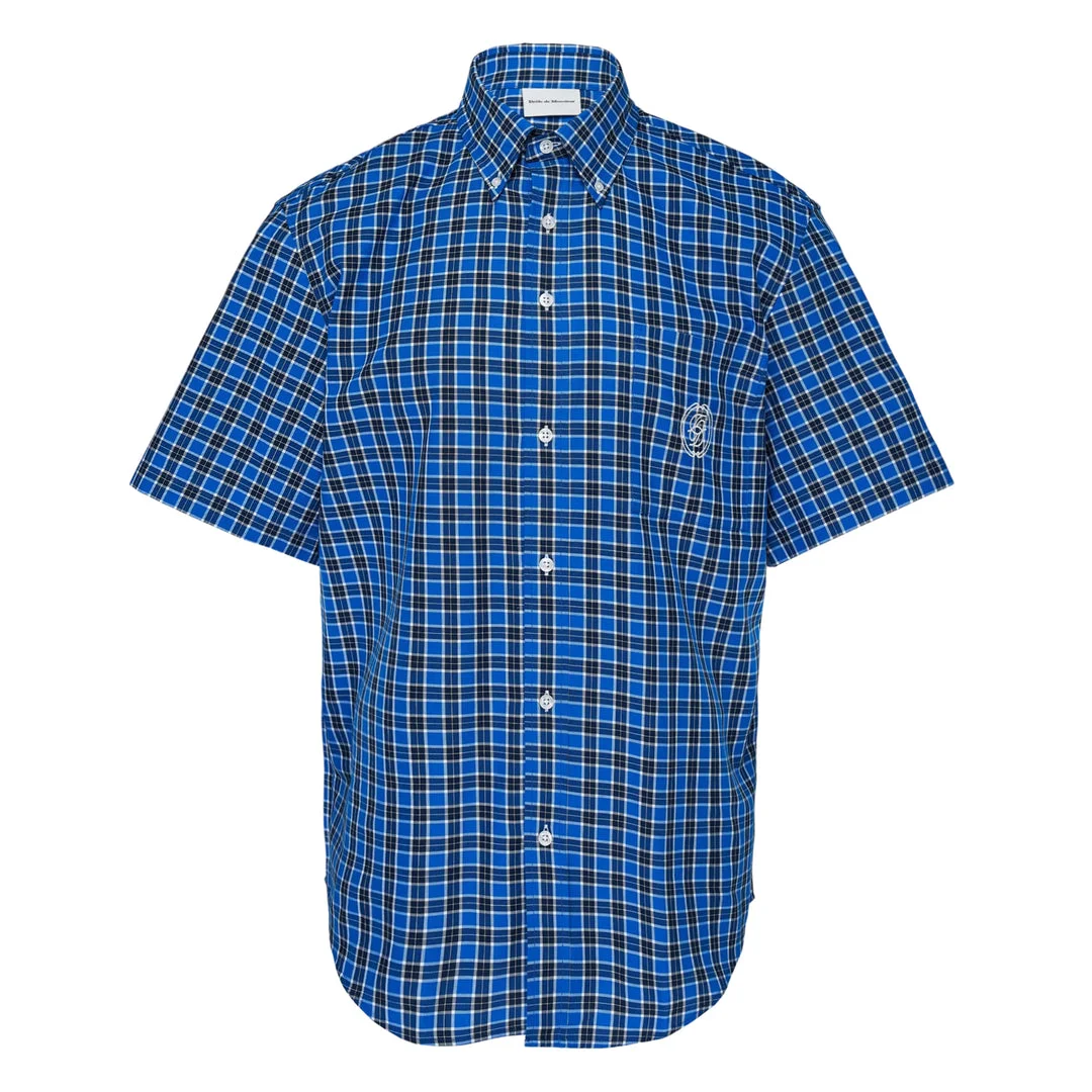 Short Sleeve Check Shirt - 1