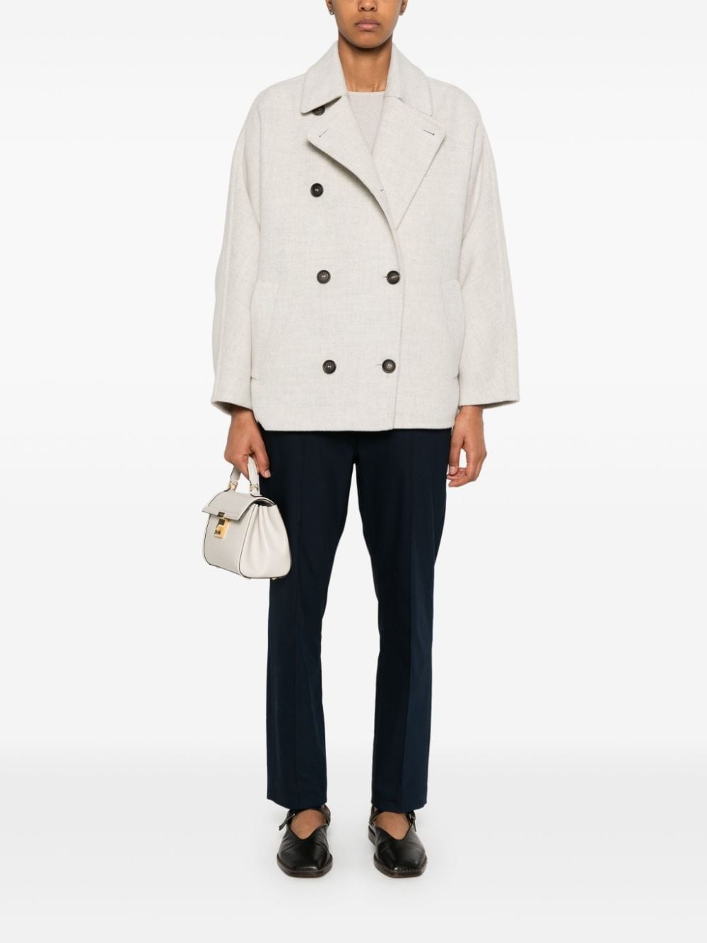 handcrafted peacoat - 2