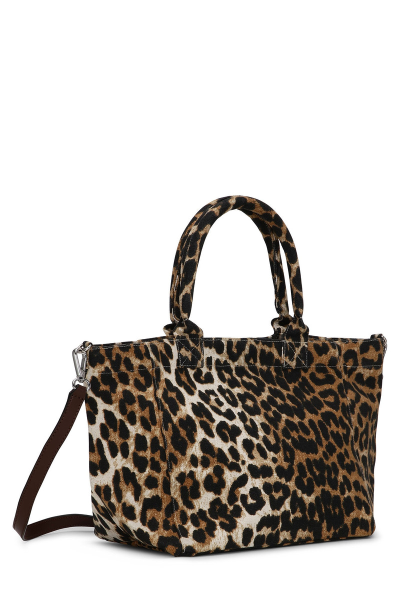 GANNI LEOPARD SMALL SHOPPER outlook