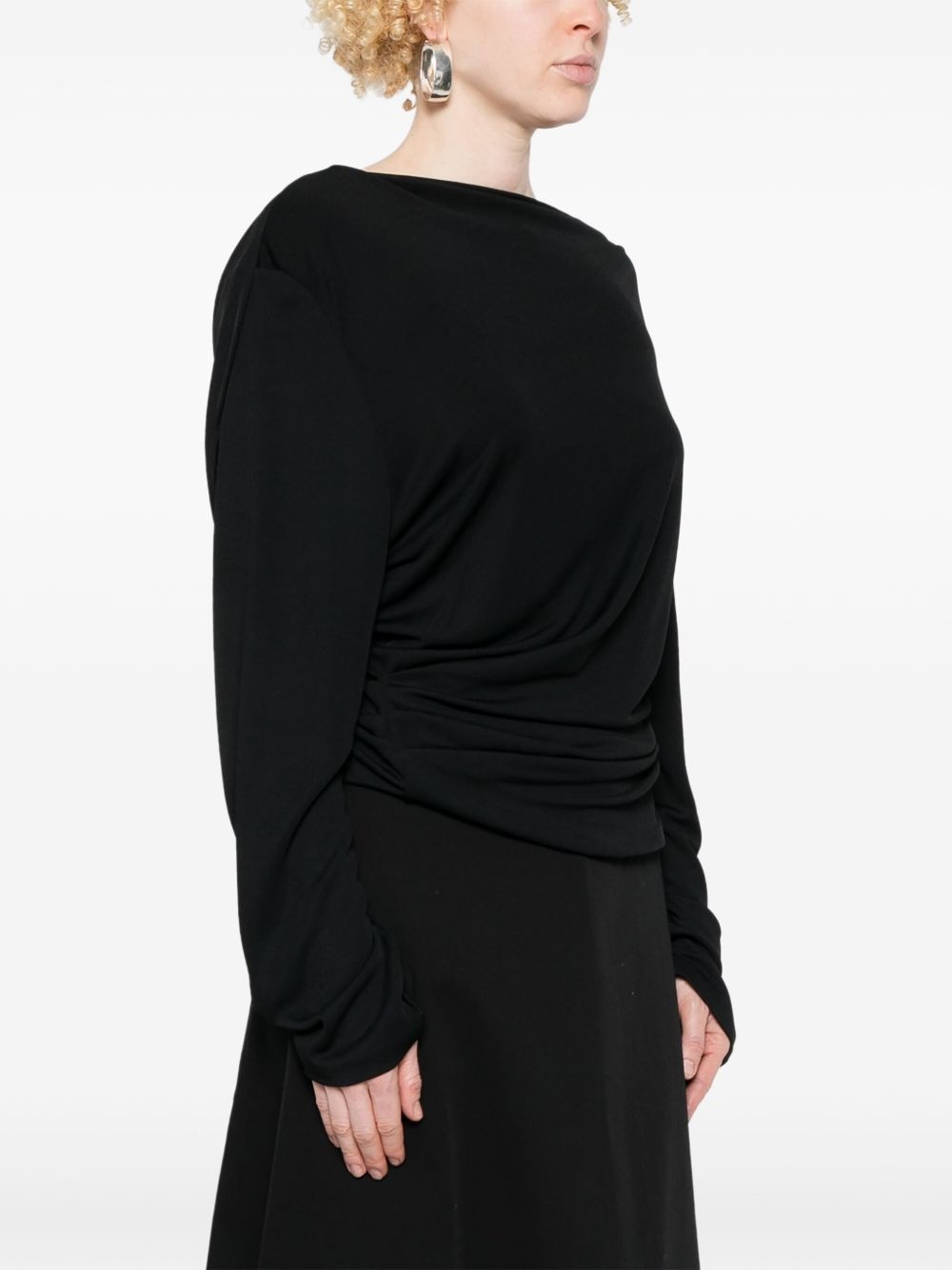 draped top - 3