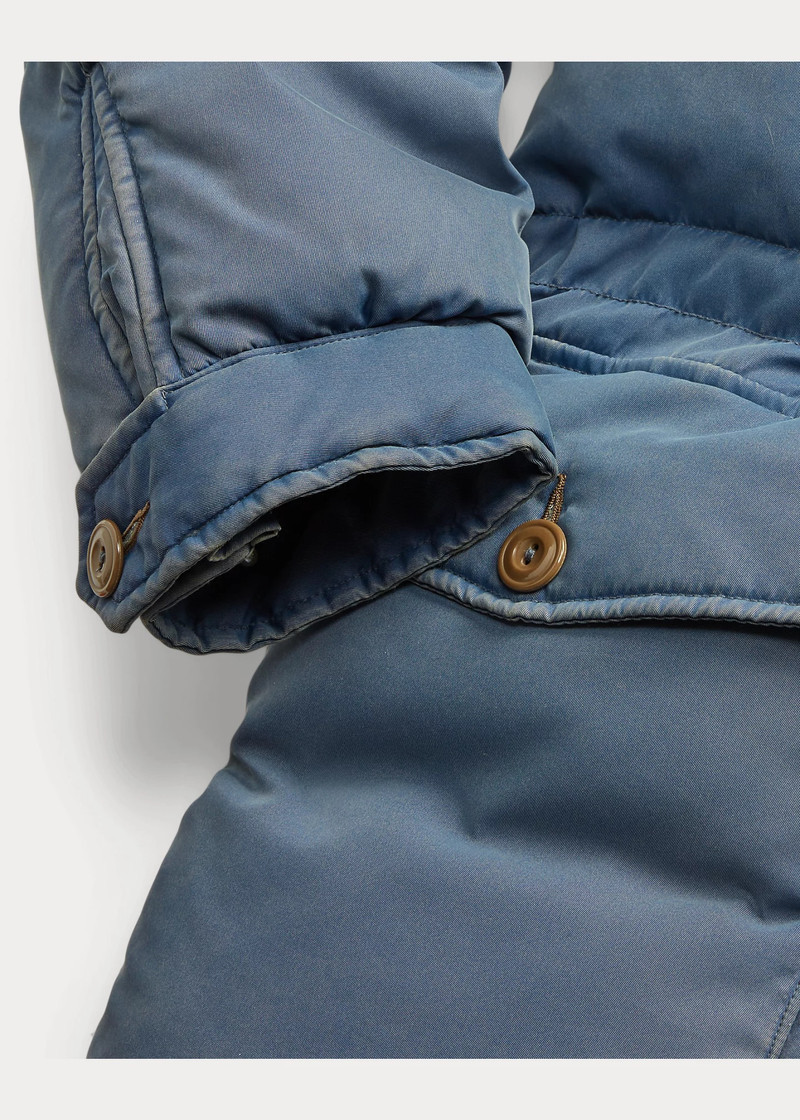 Faux-Fur-Trim Quilted Jacket 4