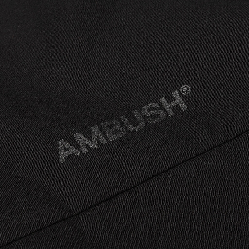 AMBUSH LIGHT COTTON JACKET WHITE BAG - BLACK - 3