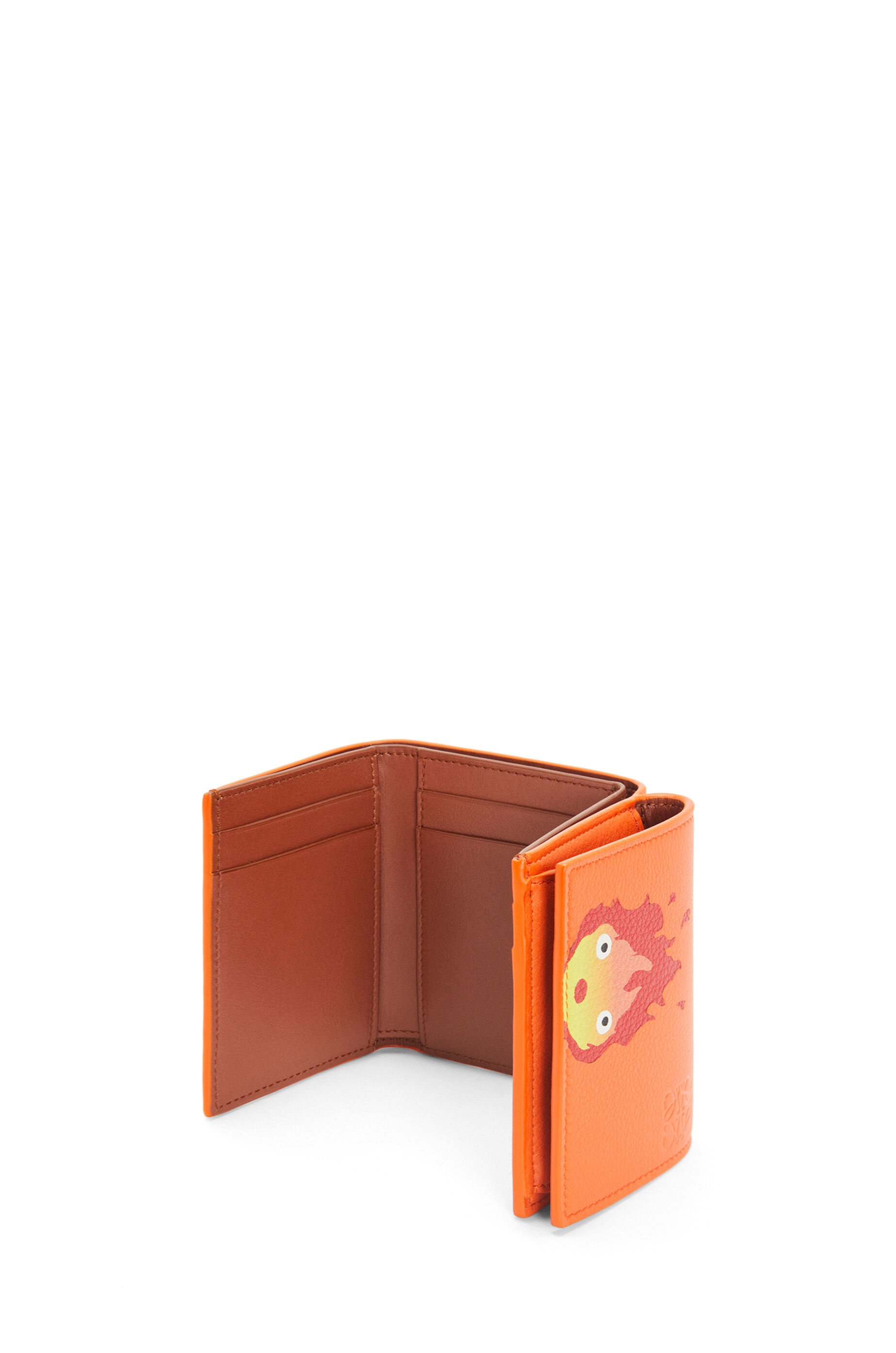 Calcifer trifold wallet in classic calfskin - 4