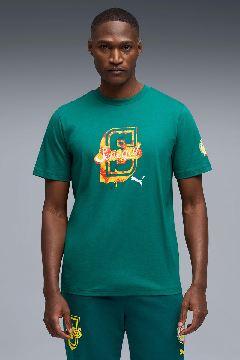 PUMA Senegal ftblCulture Men's Soccer Tee outlook