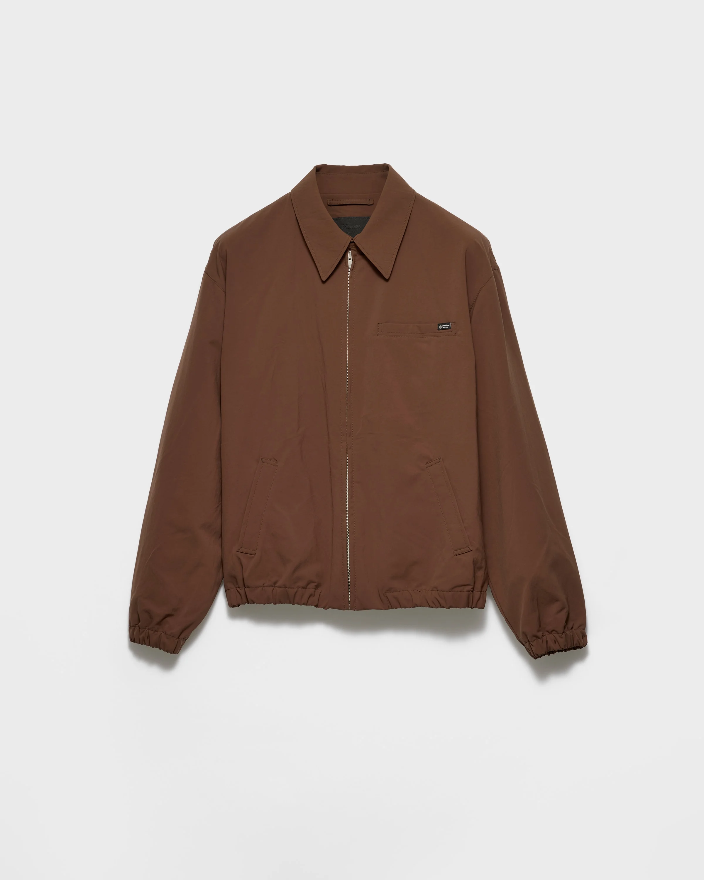 Technical fabric blouson jacket - 1