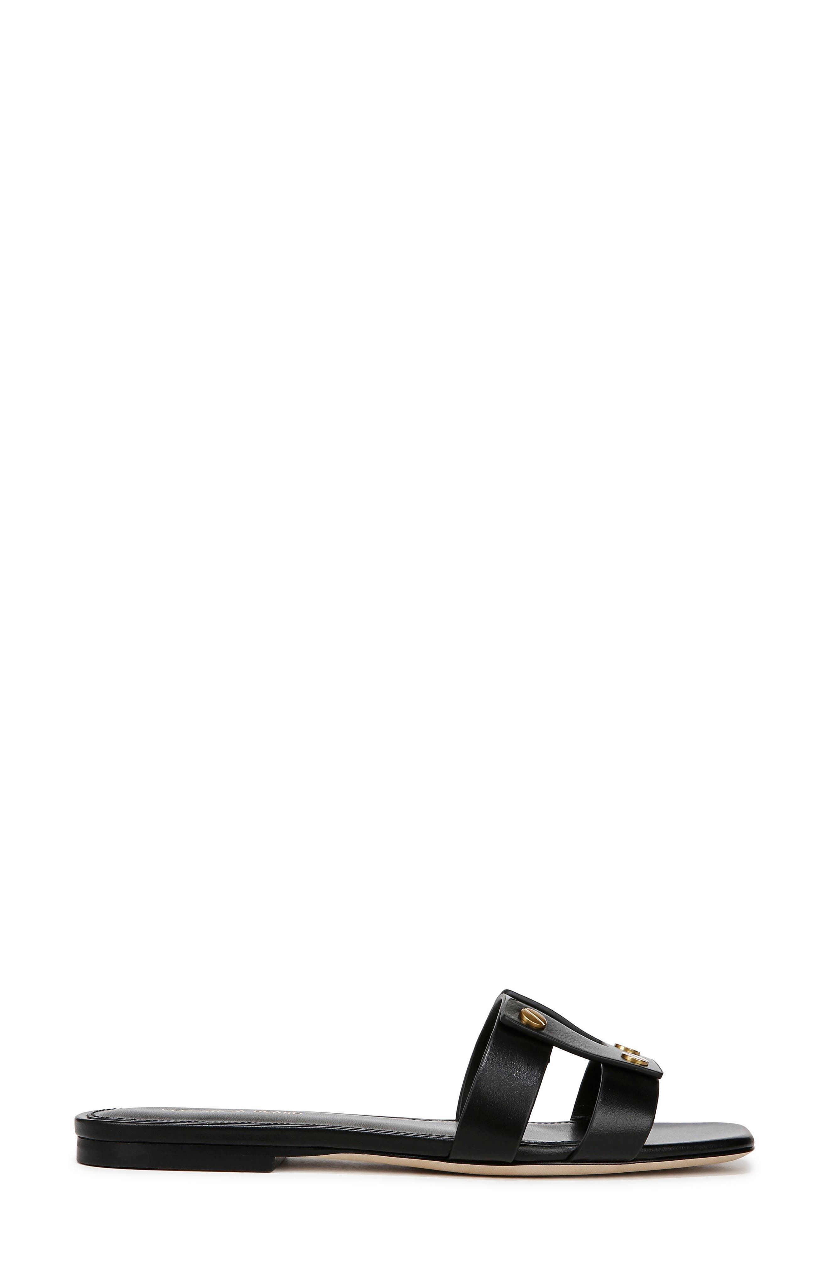 Veronica Beard Via Slide Sandal in Black at Nordstrom - 3