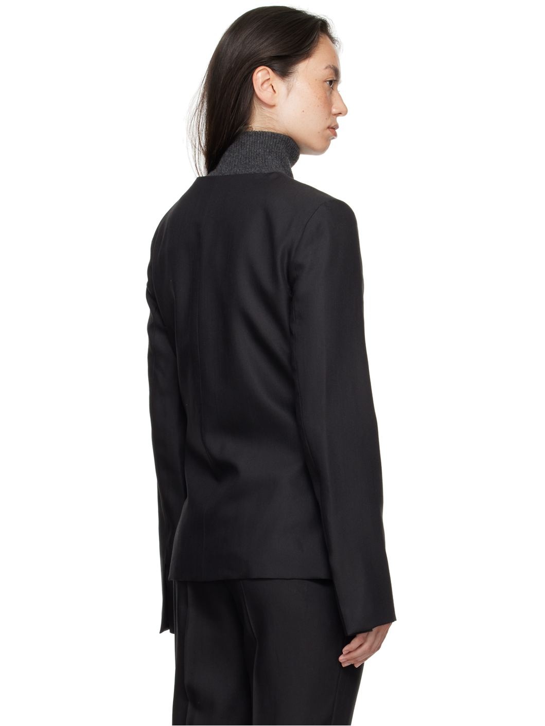 Black Lavena Blazer - 3