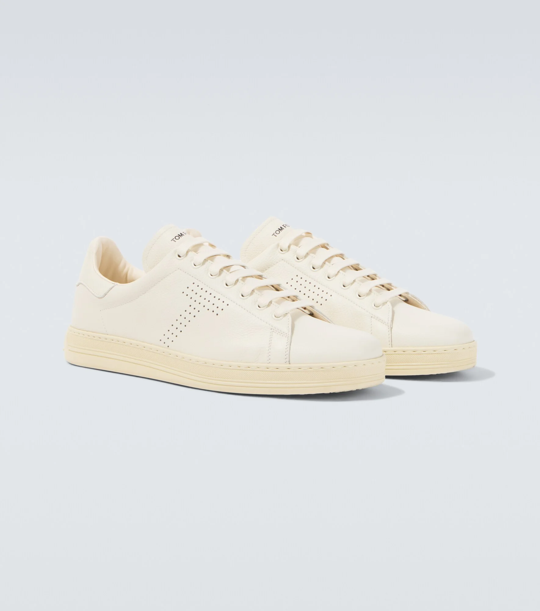 Warwick perforated leather sneakers - 1