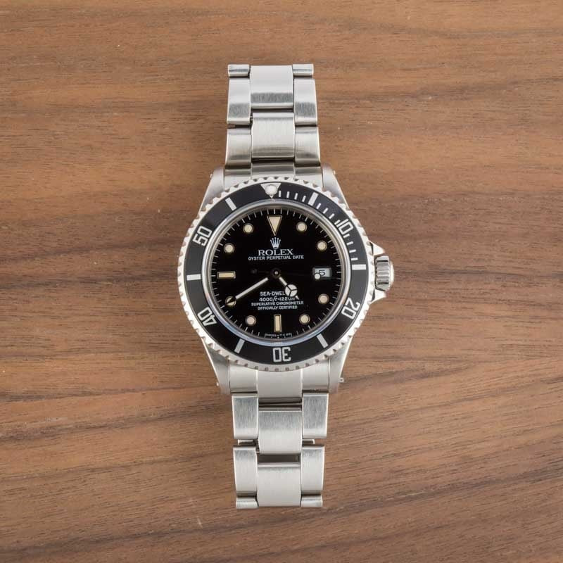 Pre-owned Rolex Sea-Dweller Ref 16600 Stainless Steel - 6