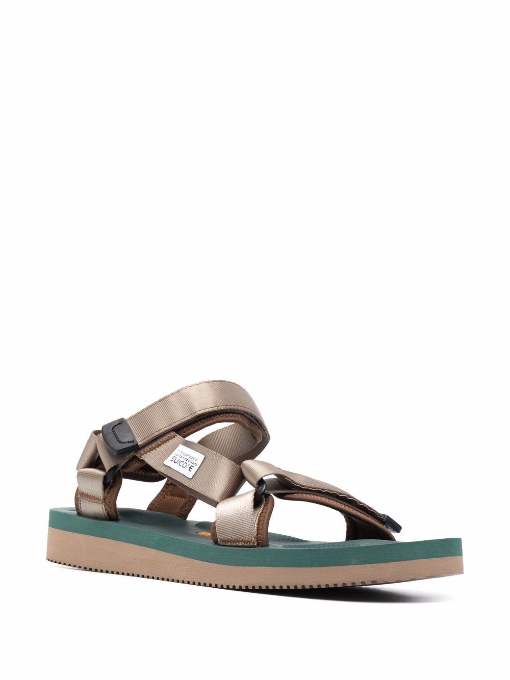 double touch-strap sandals - 2