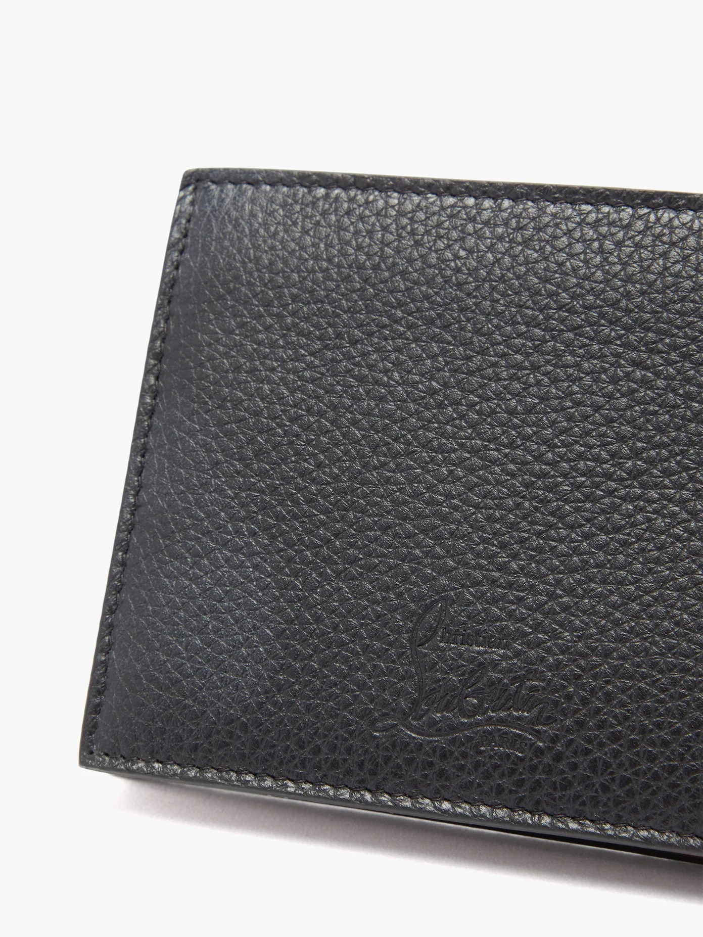 Coolcard monogram-plaque leather bi-fold wallet - 5