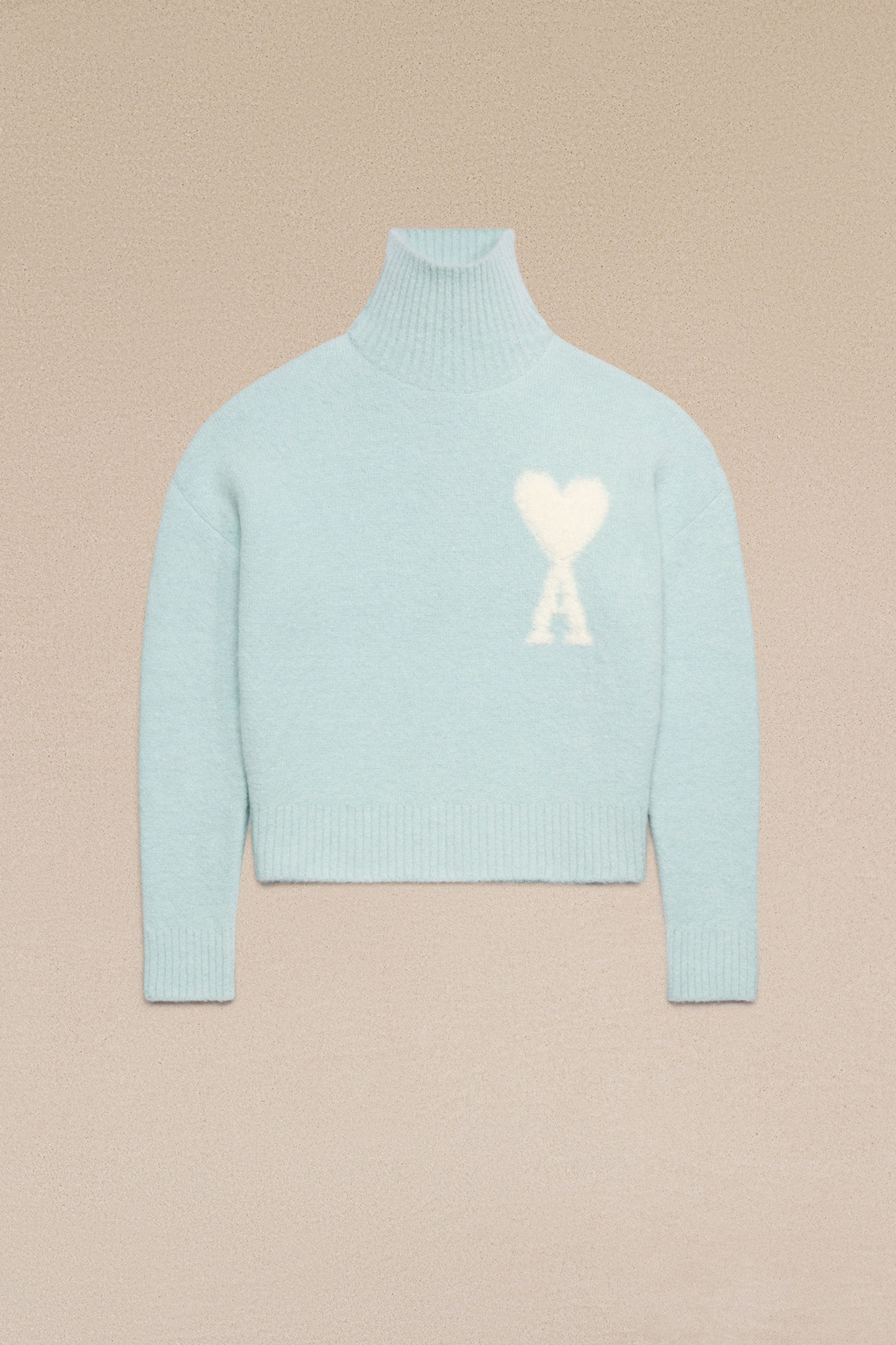 Cloudy Wool Ami de Cœur Sweater - 3
