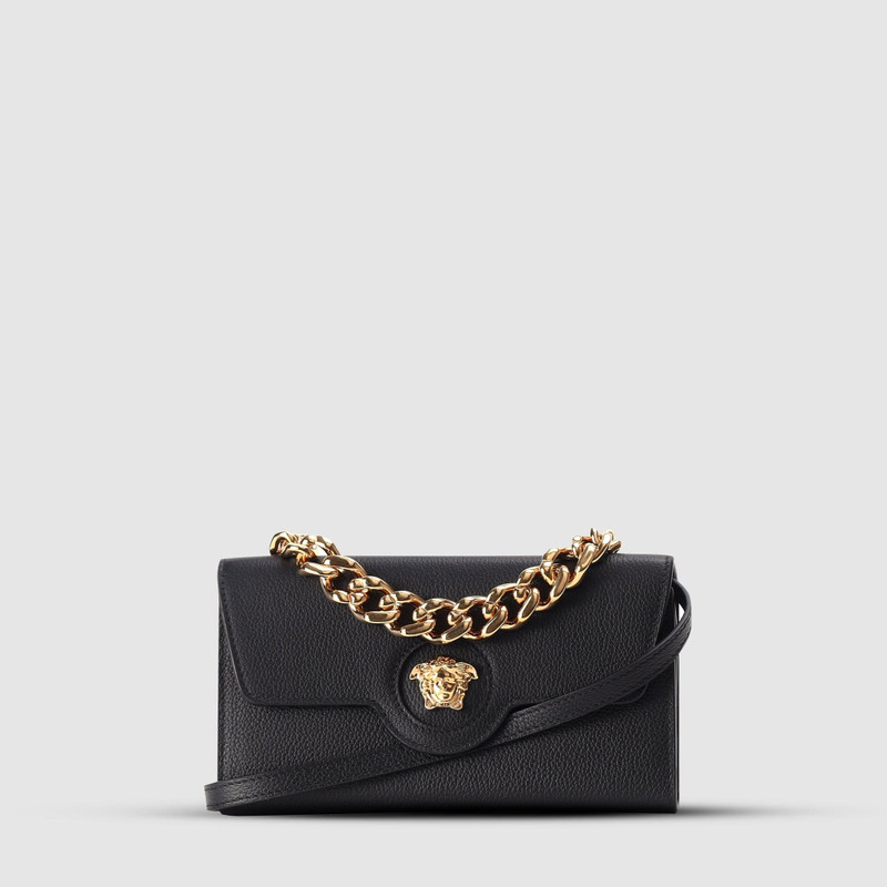 Versace Women's Medusa Black Wallet On Chain 1