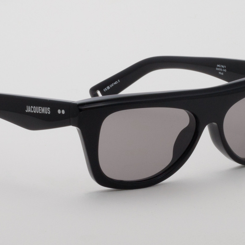 Pina Flat Top Sunglasses in Black 4
