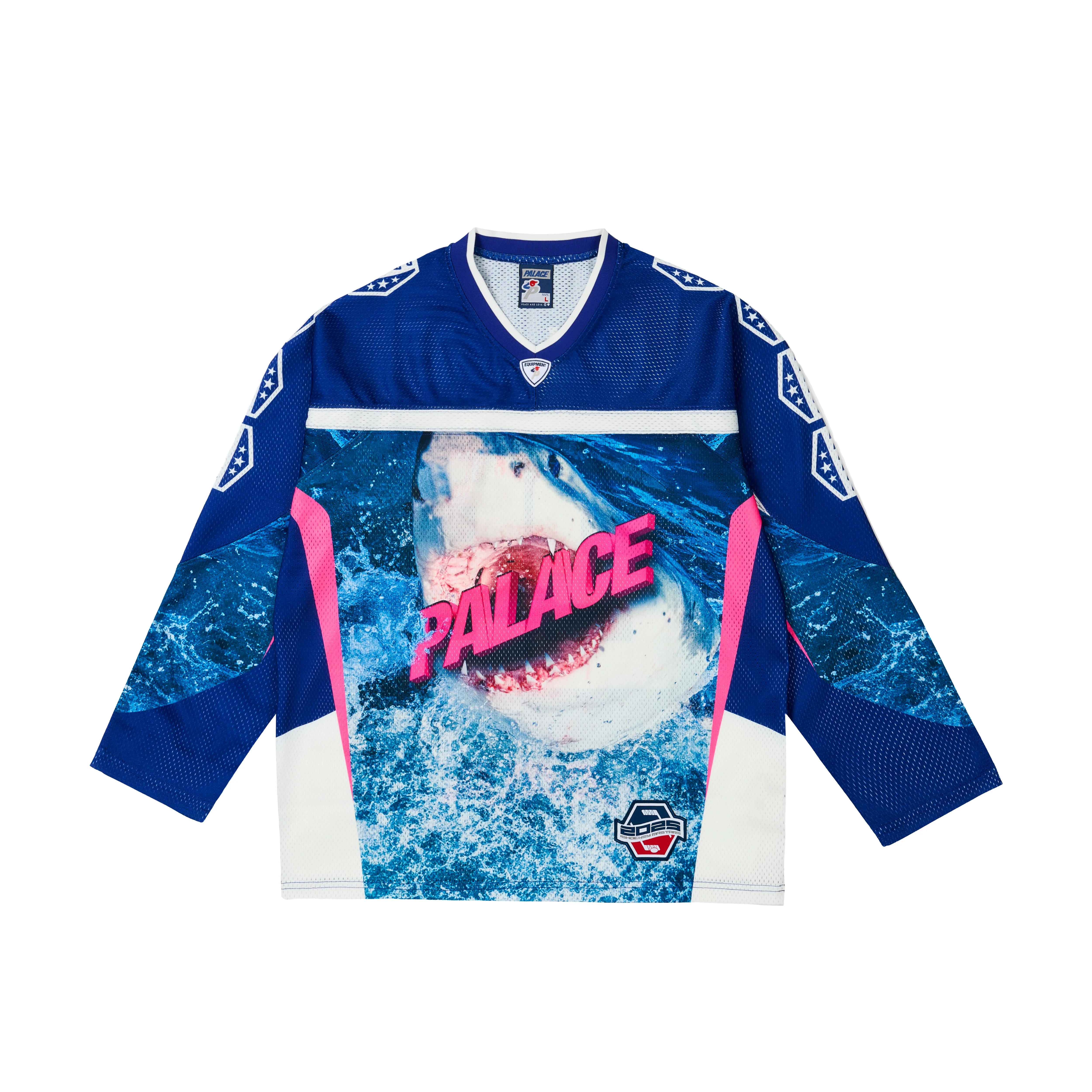 NO BITIN' HOCKEY JERSEY NAVY - 1