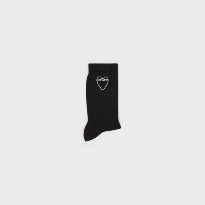 CELINE COTTON SOCKS WITH ARTIST EMBROIDERY outlook