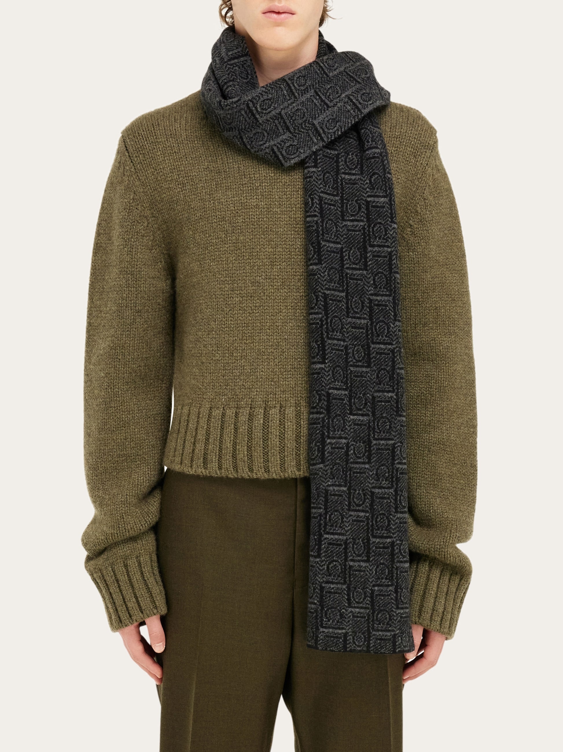 Ferragamo Monogram scarf - 3