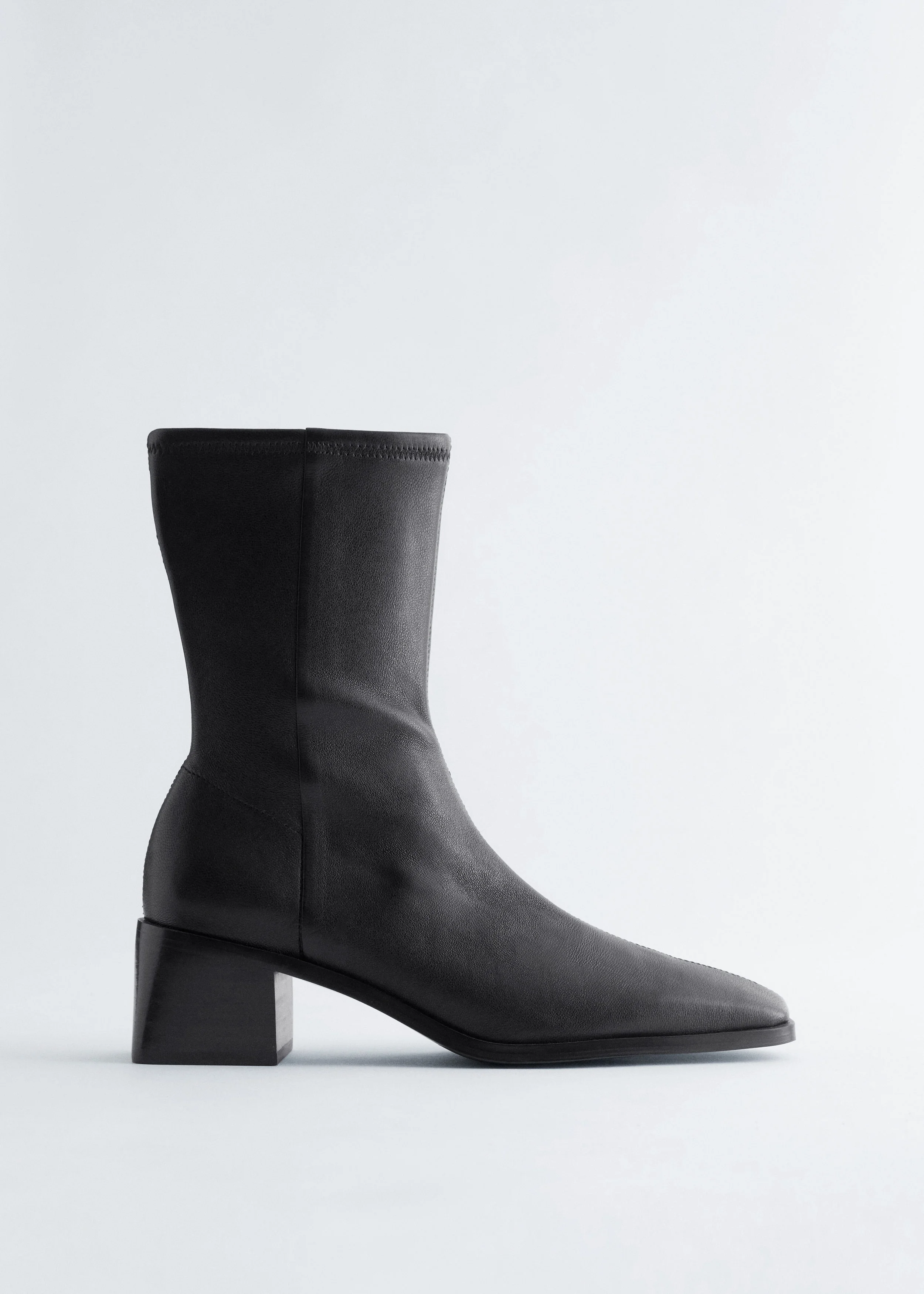 Leather Sock Boots - 1