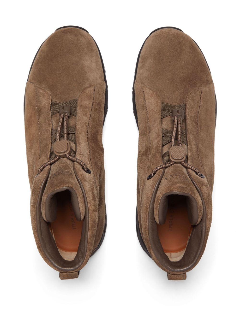 Triple Stitch Vetta suede boots - 3