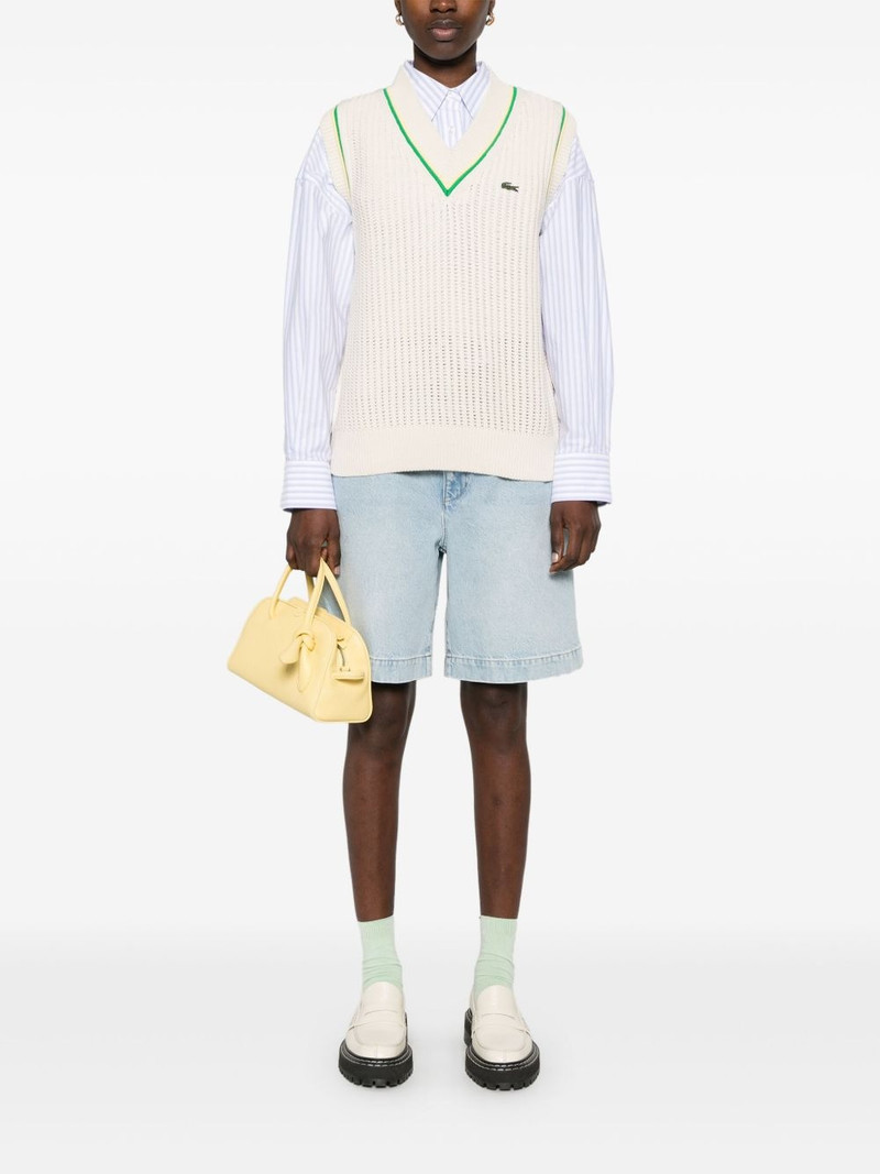 LACOSTE logo-patch vest outlook