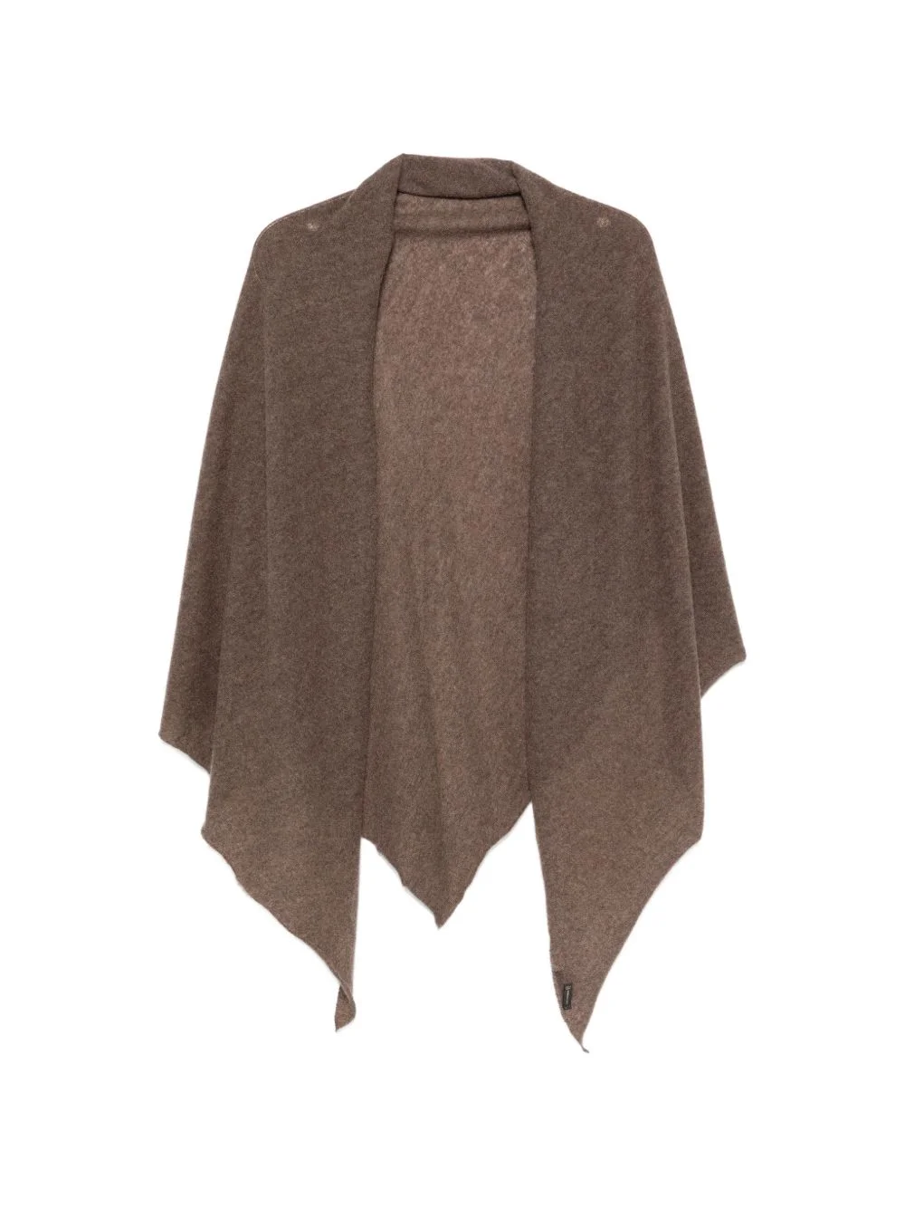 fine-knit asymmetric scarf - 1