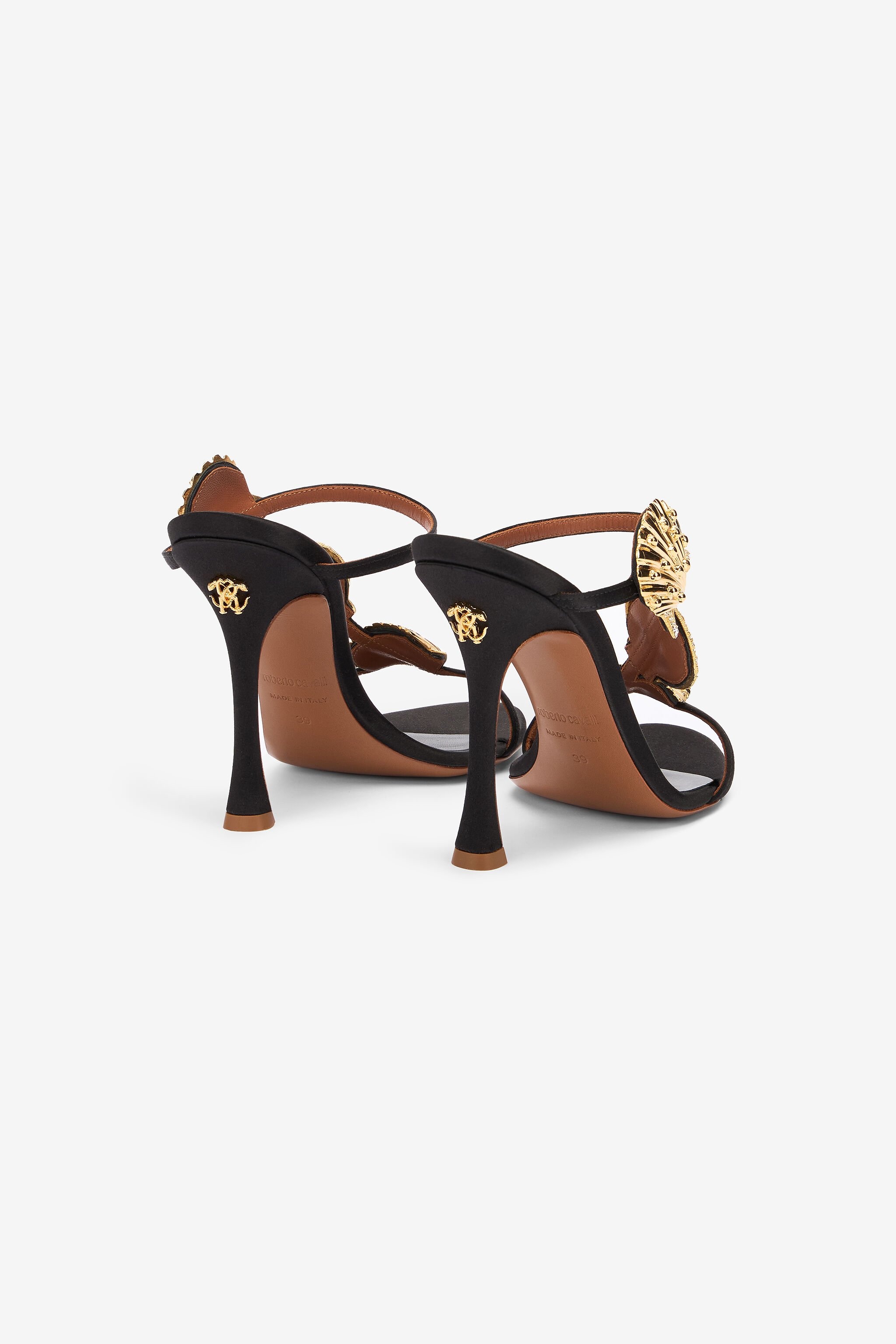 Sandals With Golden Shells - 3