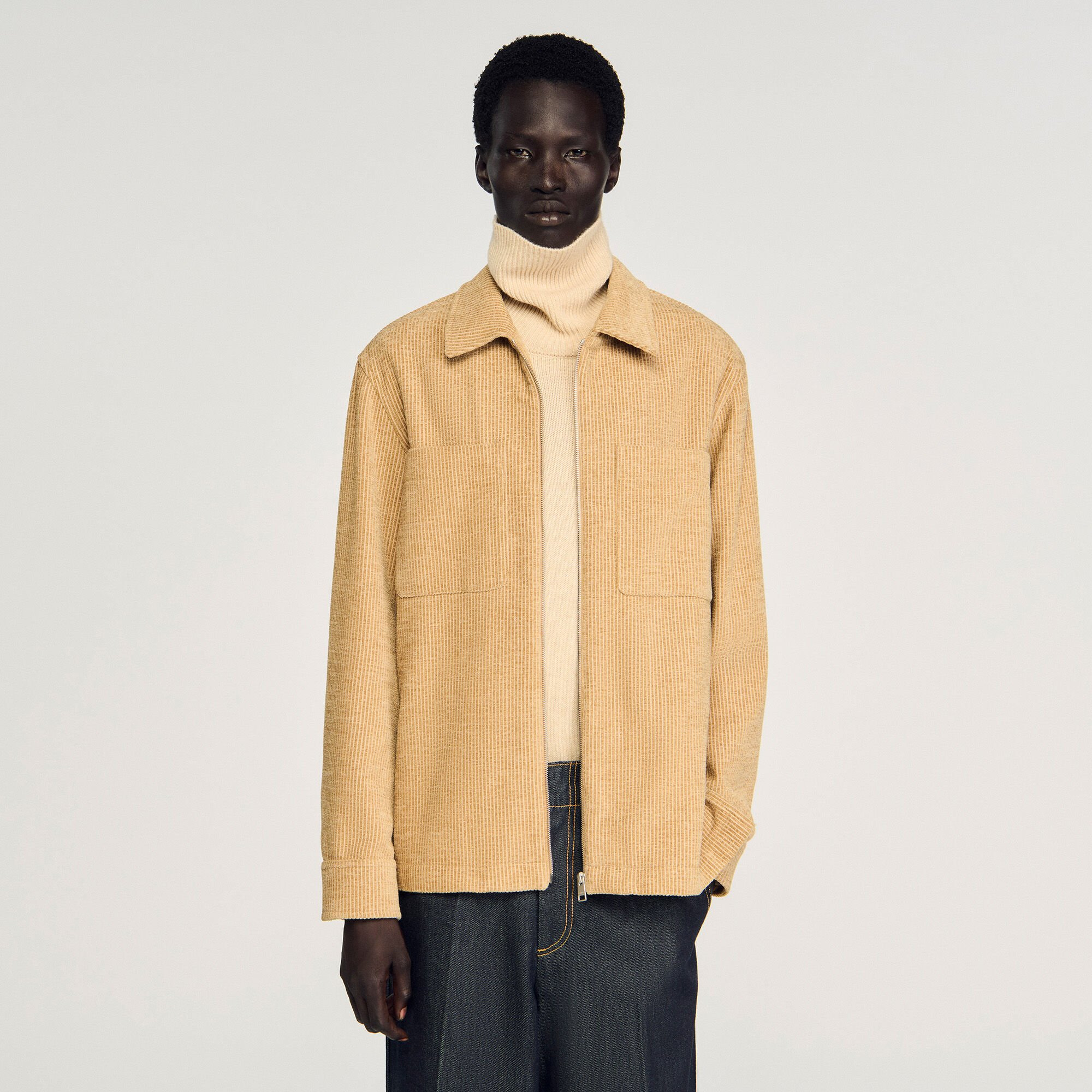 CORDUROY OVERSHIRT - 4