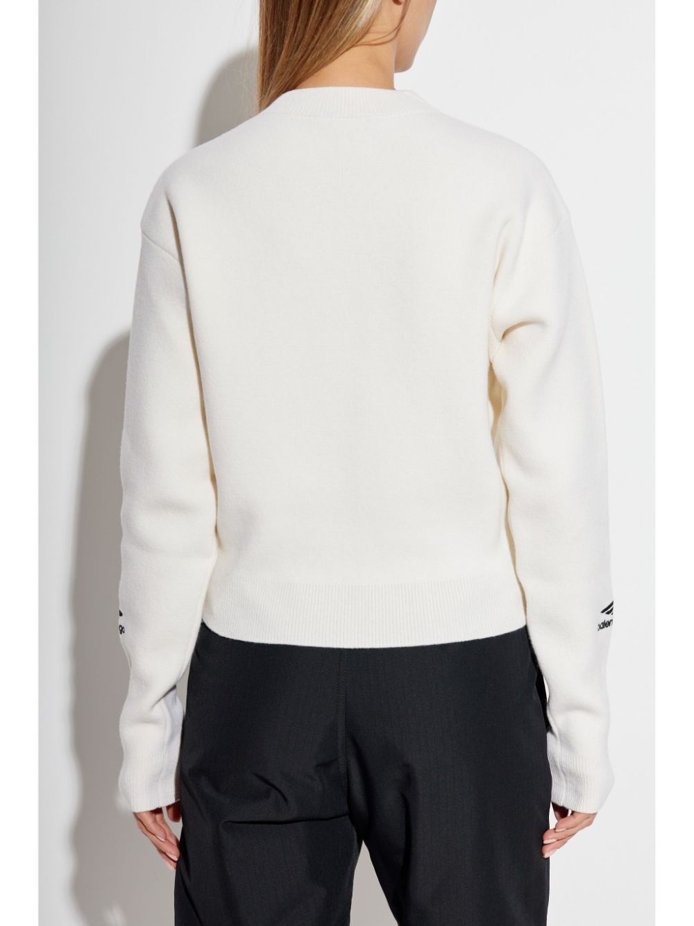 logo-embroidered sweater - 4