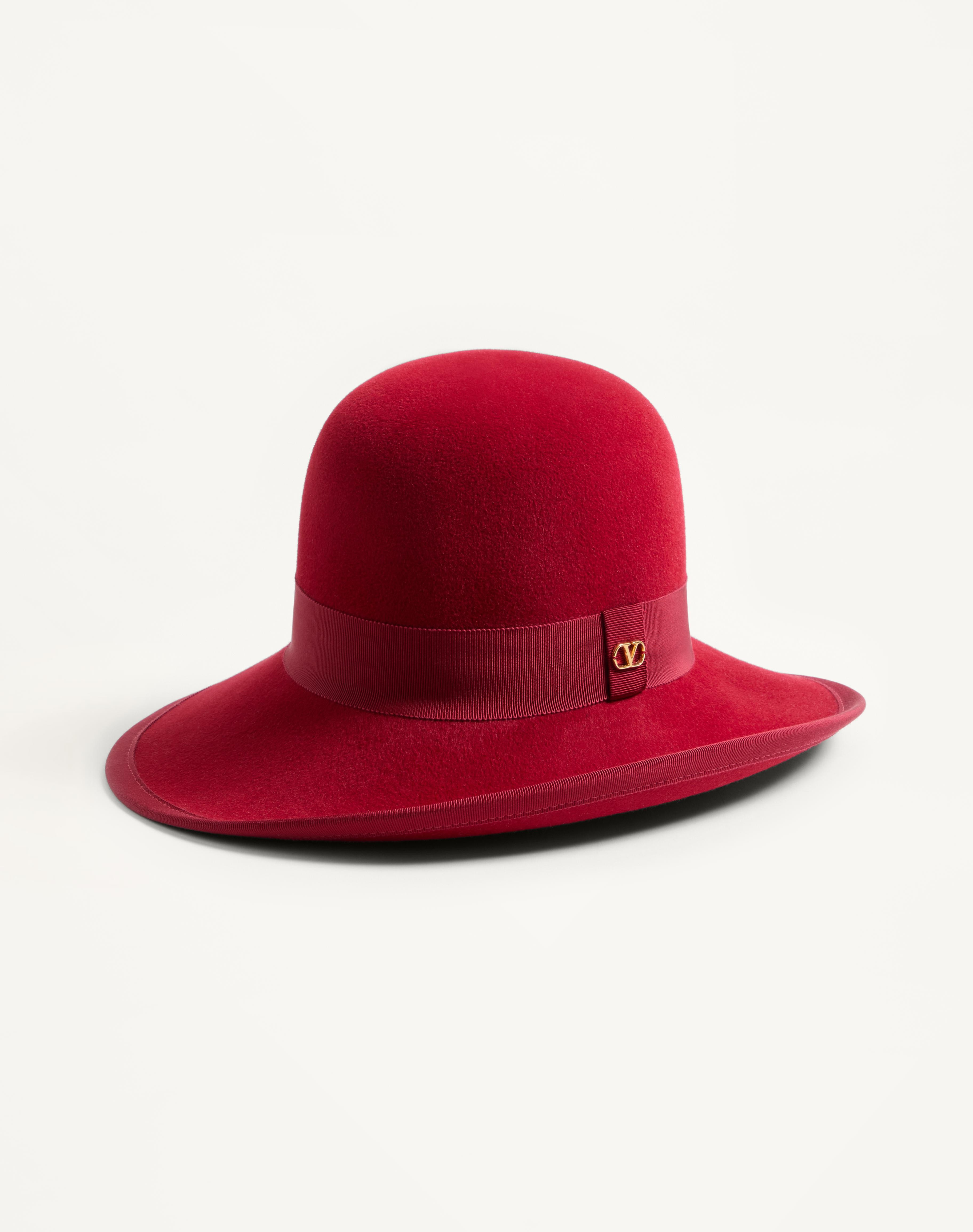 VLOGO SIGNATURE HAT IN LAPIN FABRIC - 3