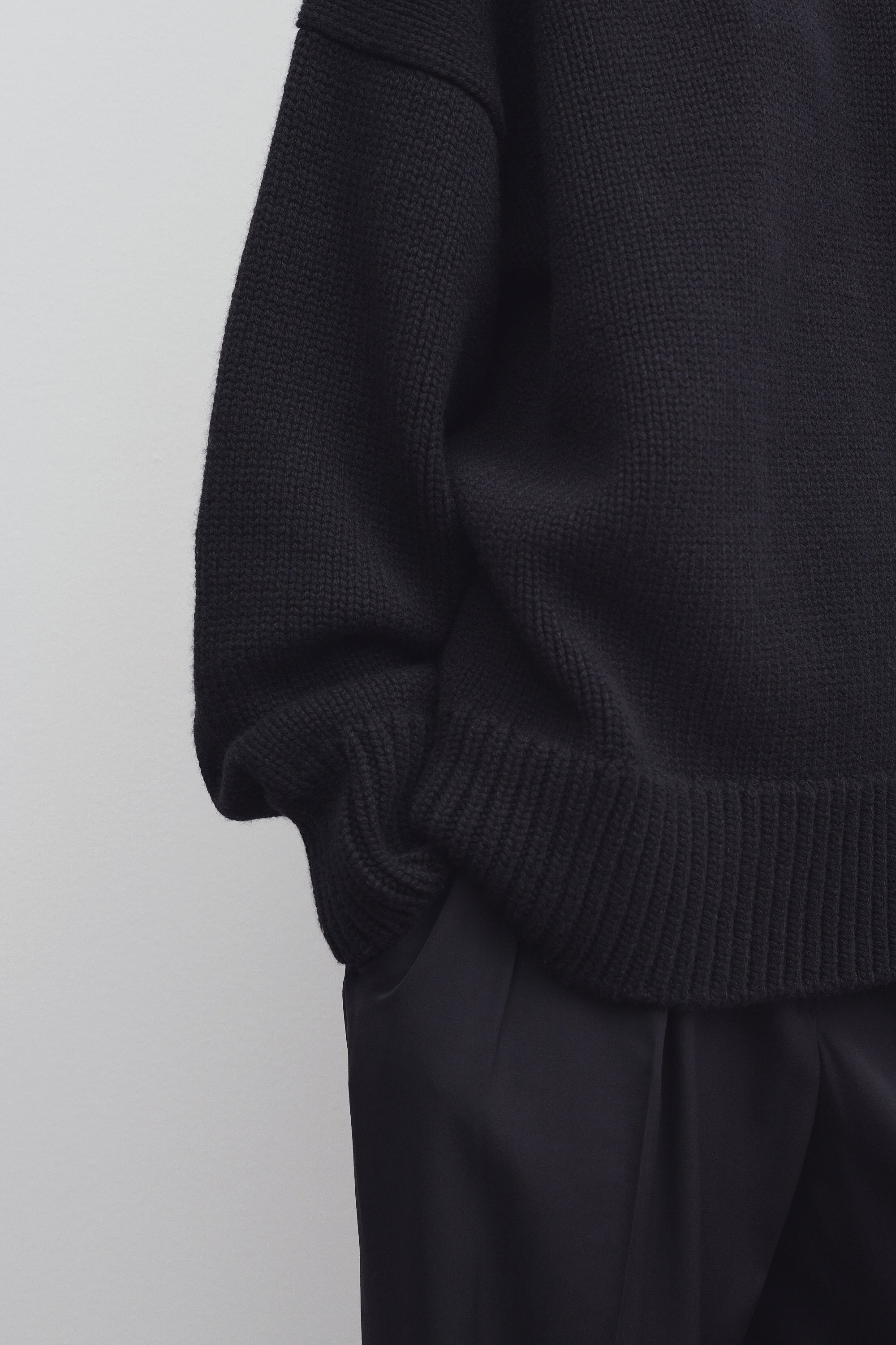 Ophelia Top in Wool and Cashmere - 5