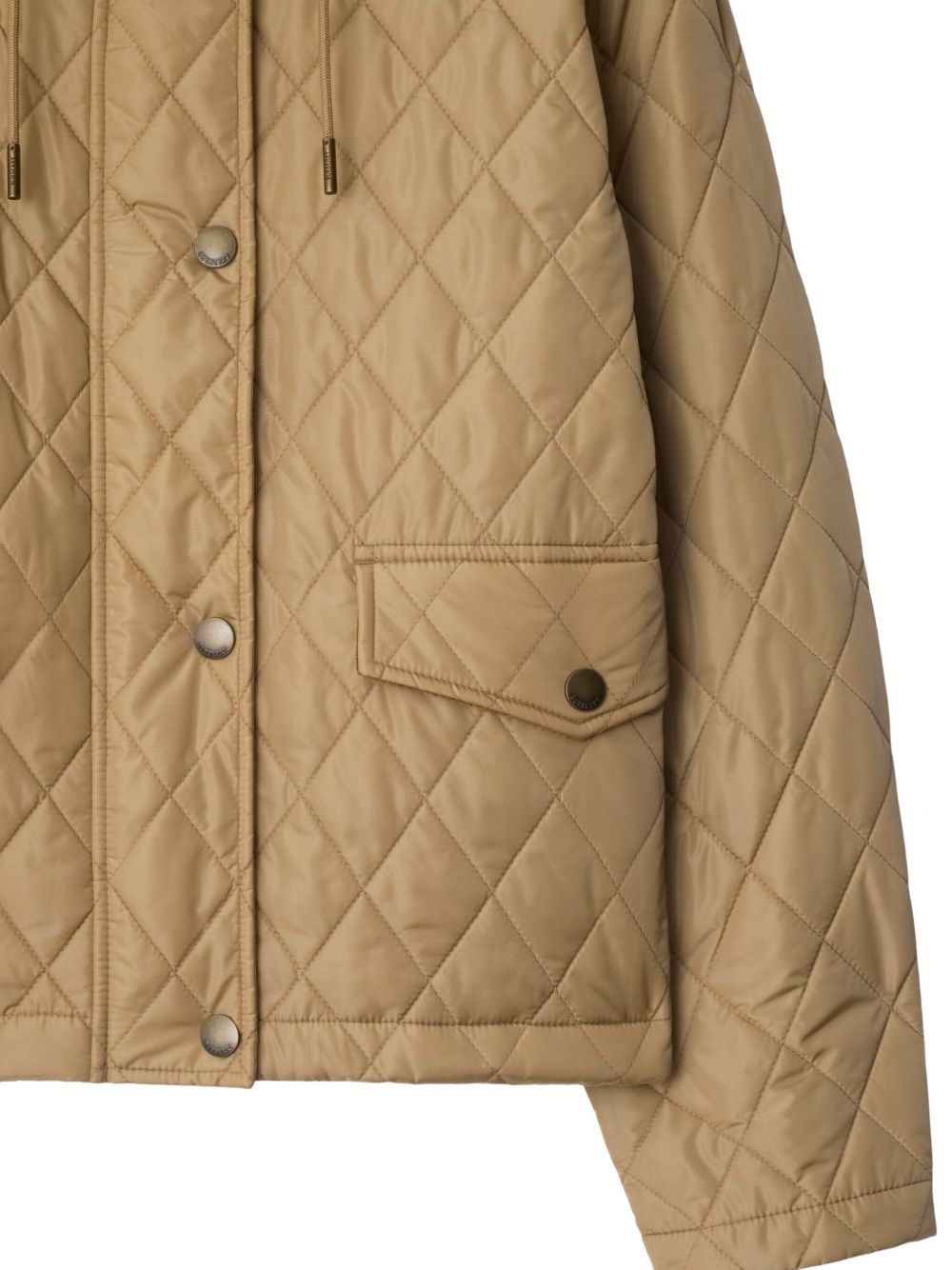 cropped quilted jacket - 2
