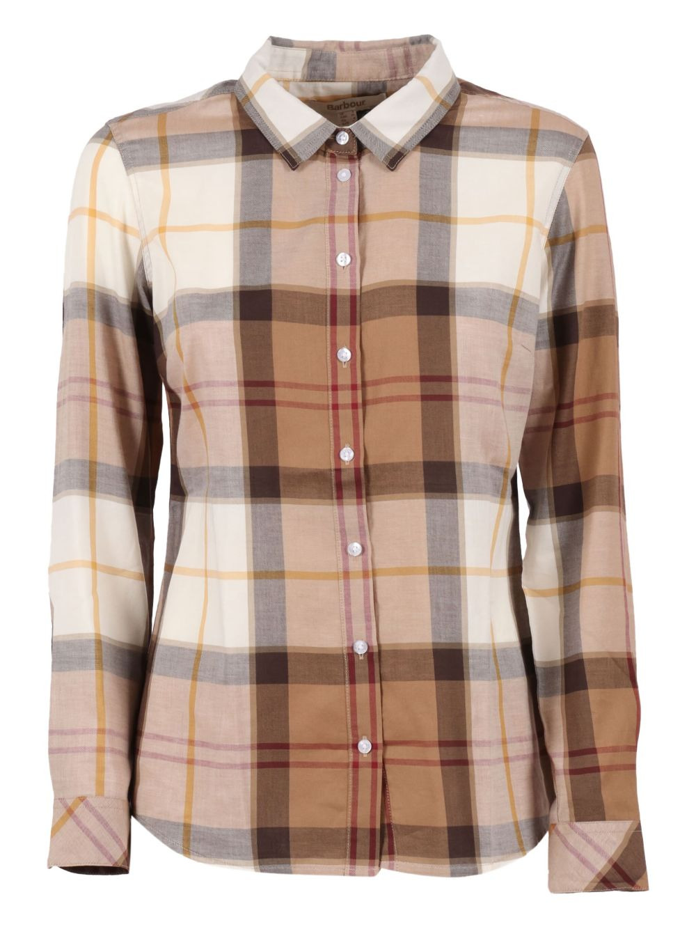 checked cotton shirt - 1