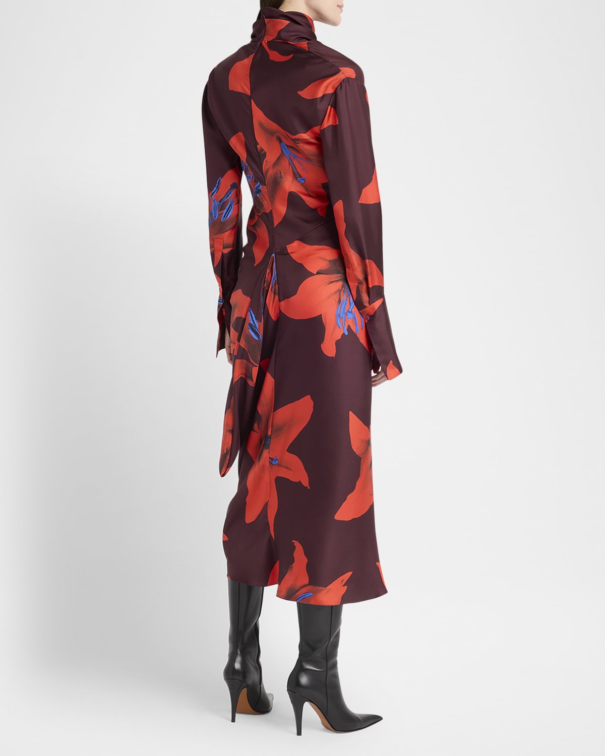 【Alexander McQueen】★zip-embellished midi dress Alexander McQueen zip-embellished Midi Dress | Black | FARFETCH