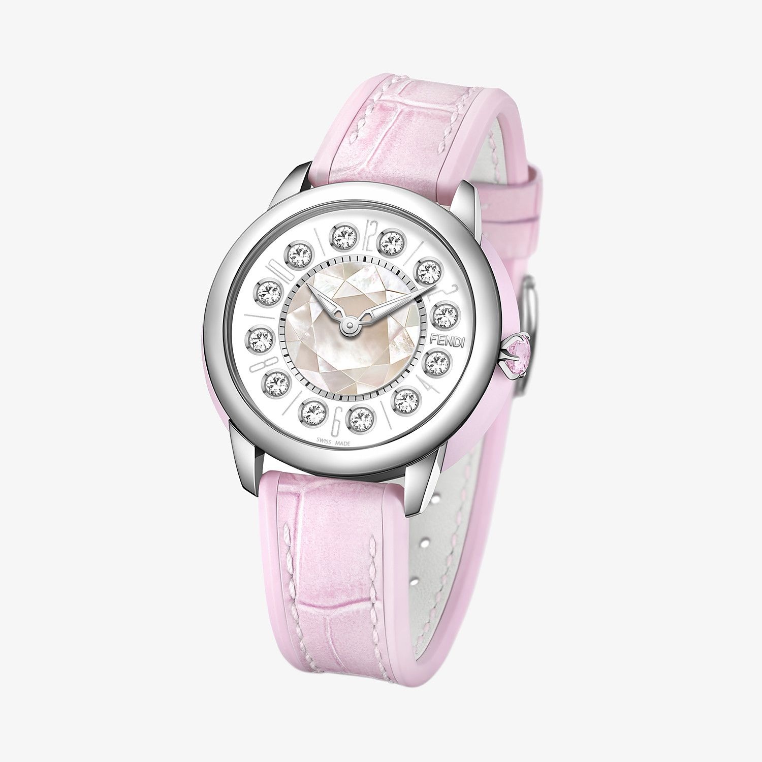 38 mm - Watch with rotating precious stones - 2