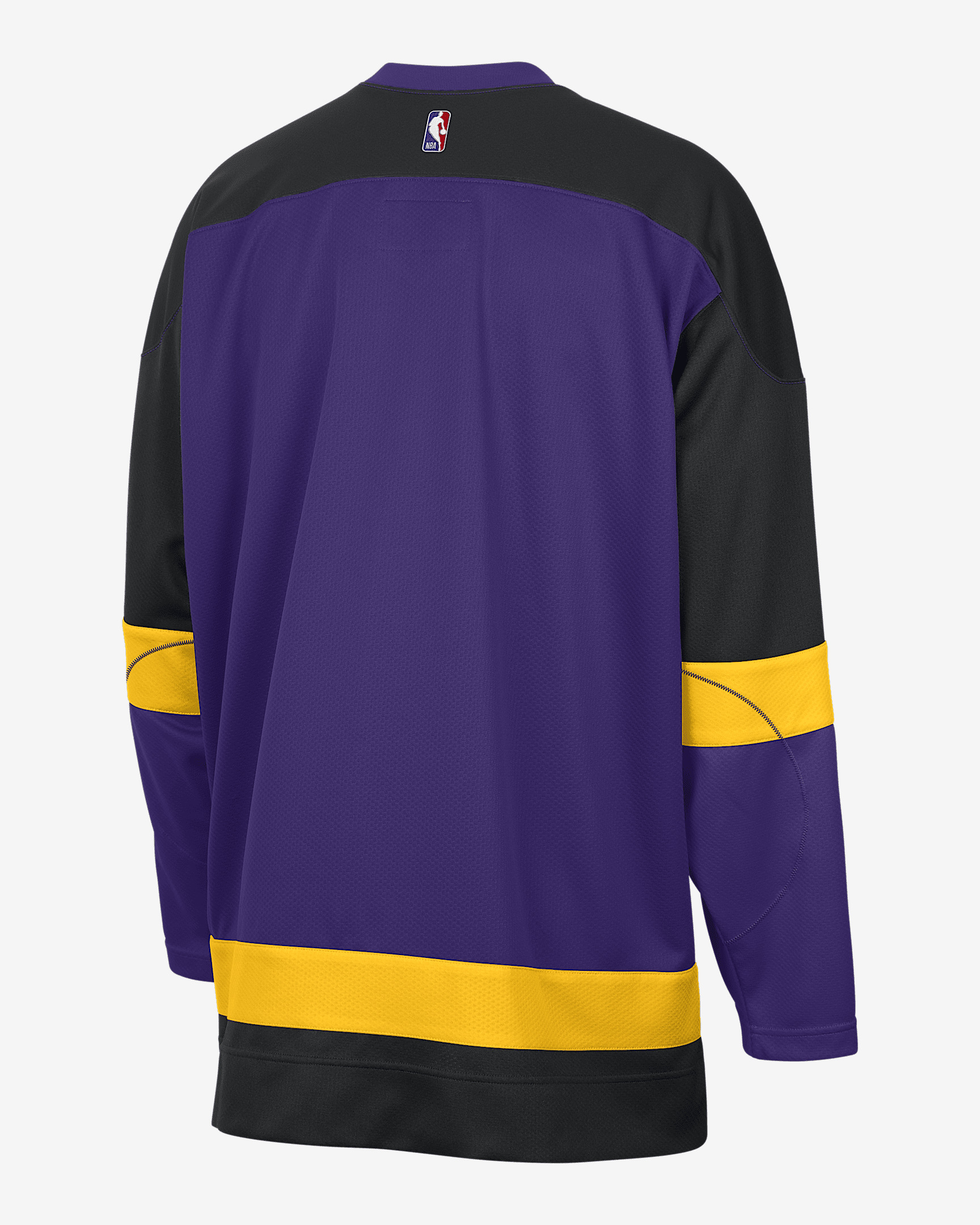 Los Angeles Lakers City Edition Men's Nike NBA Hockey Jersey - 2