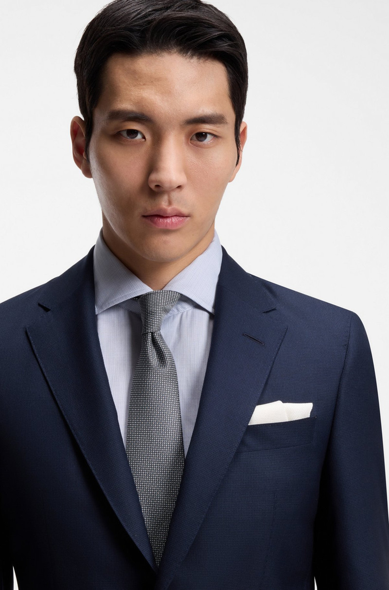 BOSS JACQUARD-PATTERN TIE IN SILK outlook