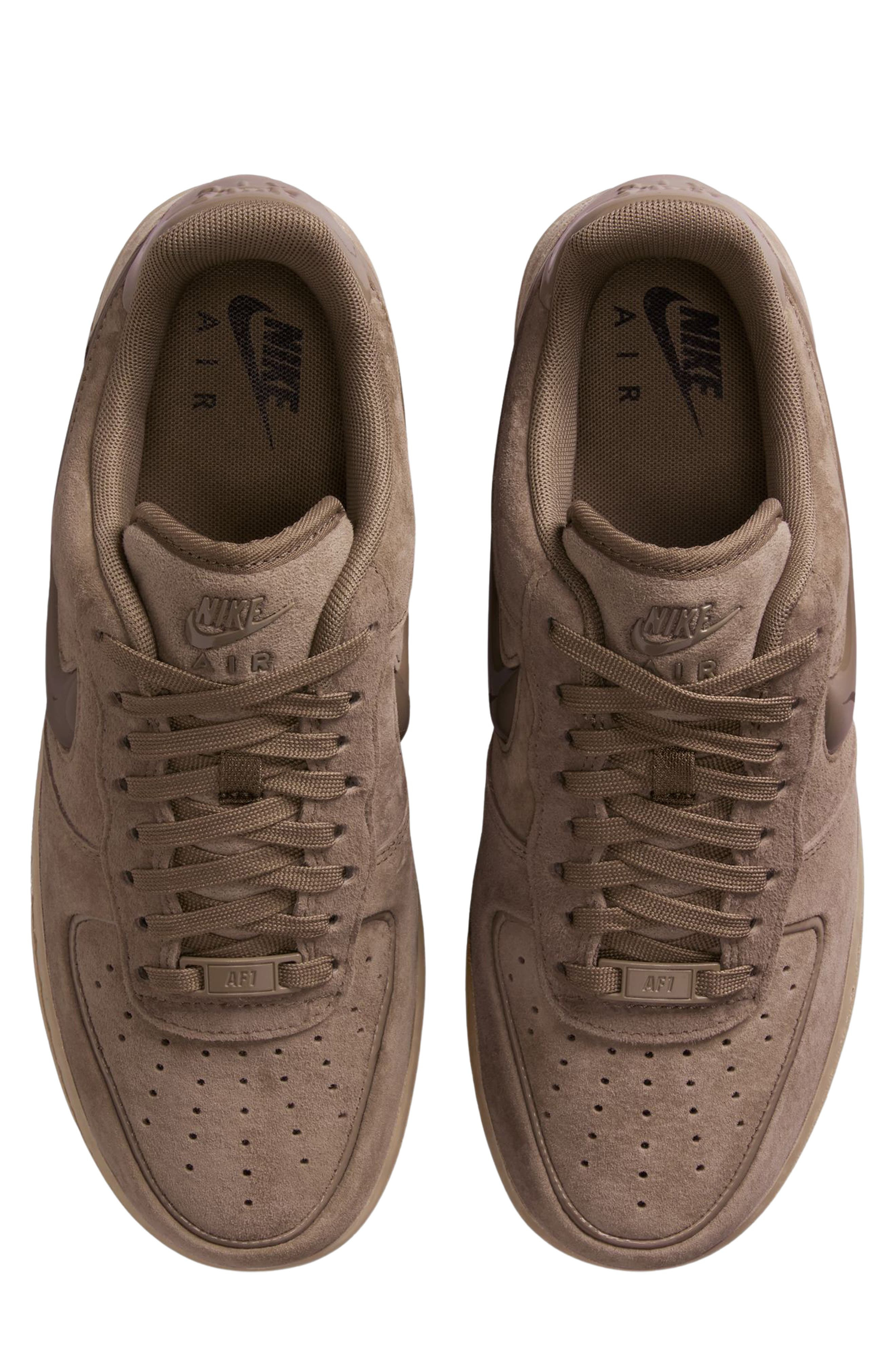 Nike Air Force 1 '07 Basketball Sneaker in Mink Brown/Mink Brown/Black at Nordstrom - 3