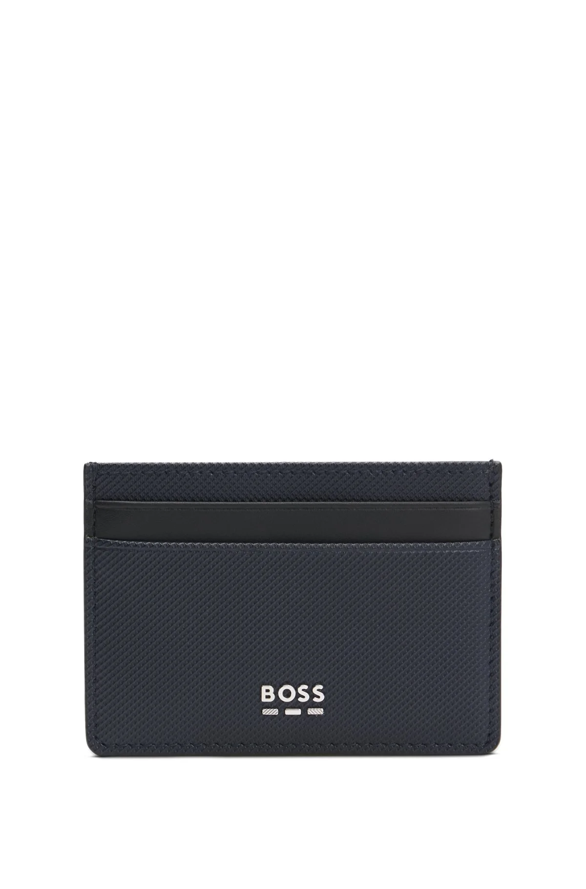 TEXTURED CARD HOLDER WITH HARDWARE TRIMS - 1